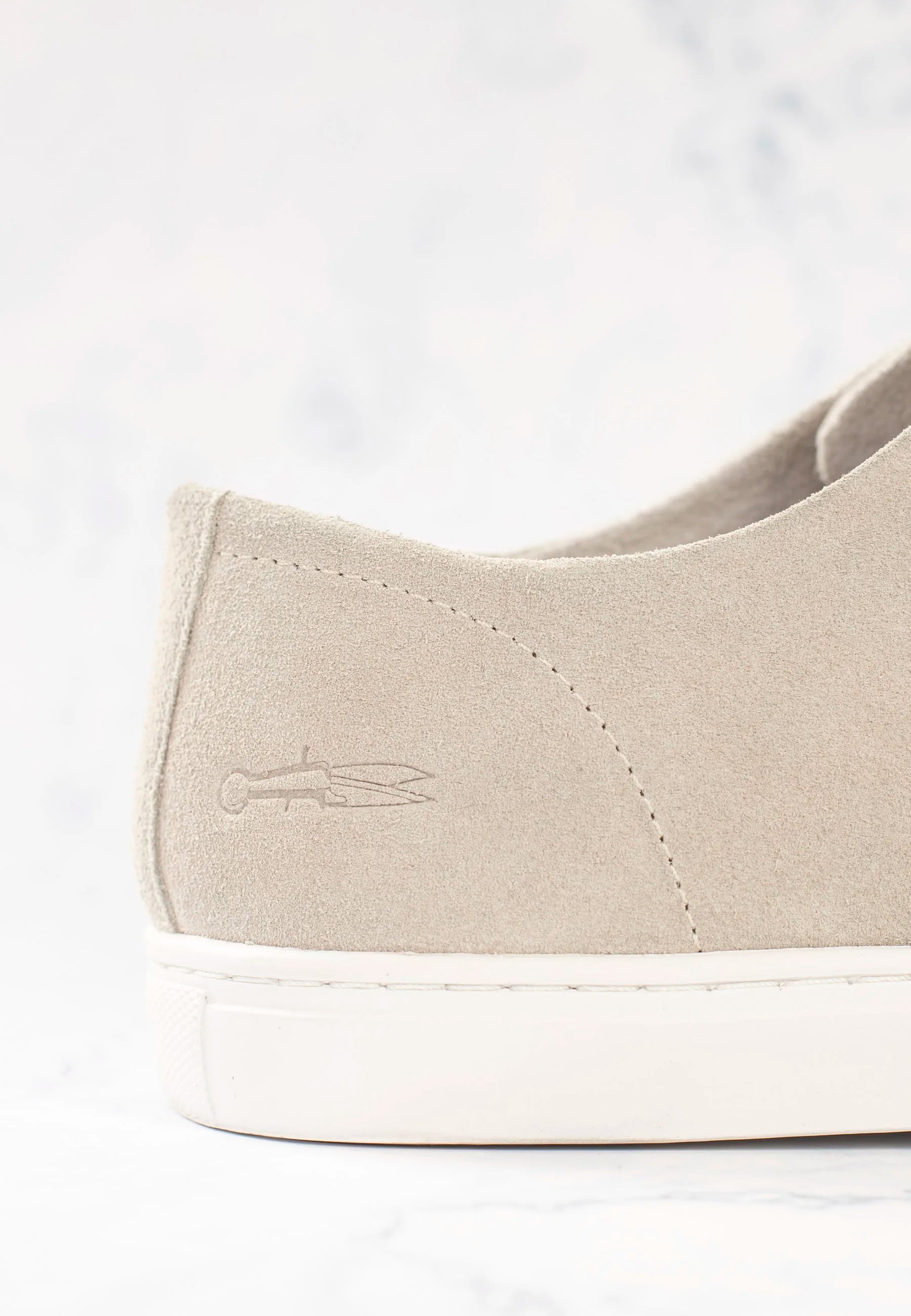 Dale suede sneaker - Light beige