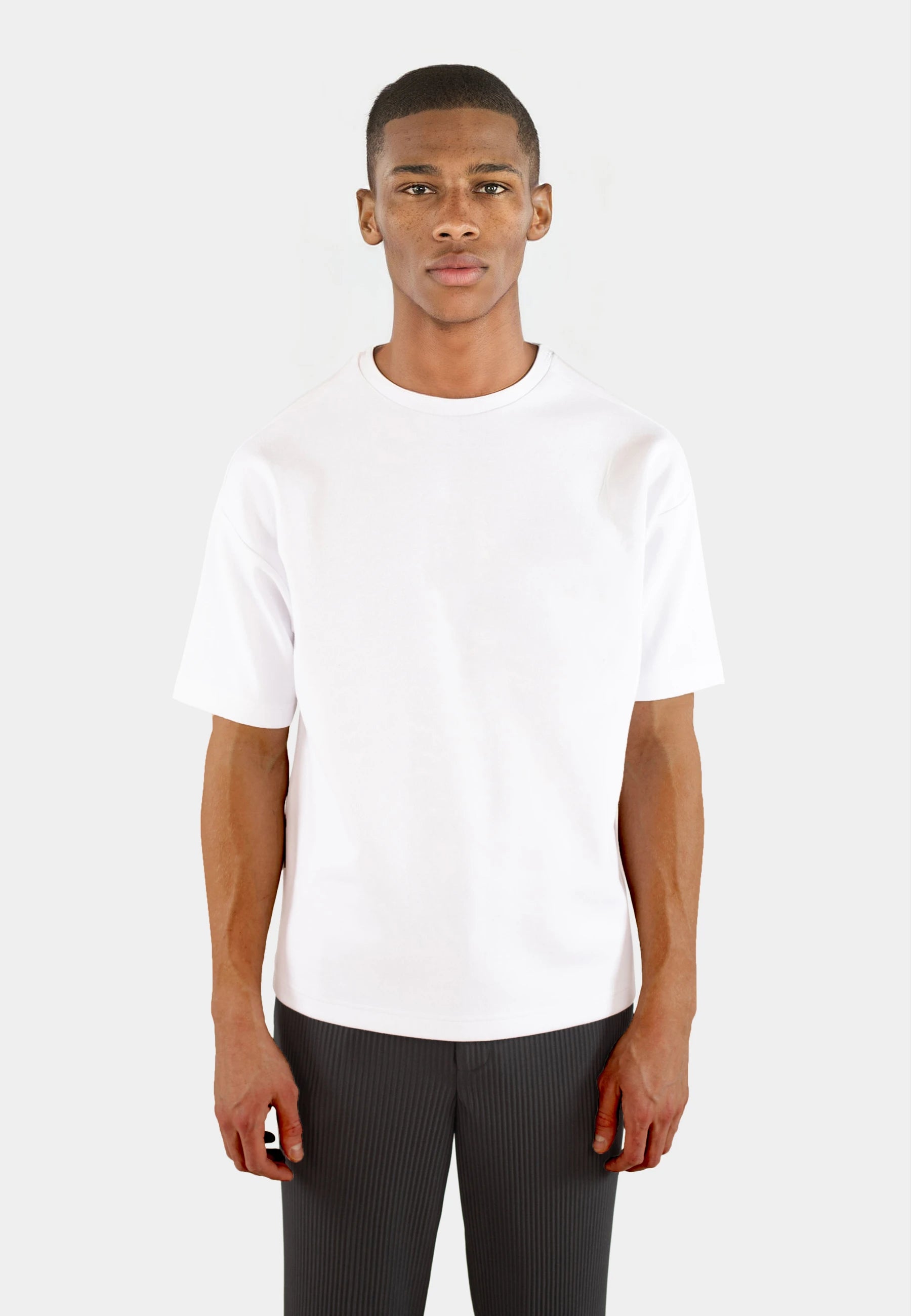 Noel boxy tshirt - White