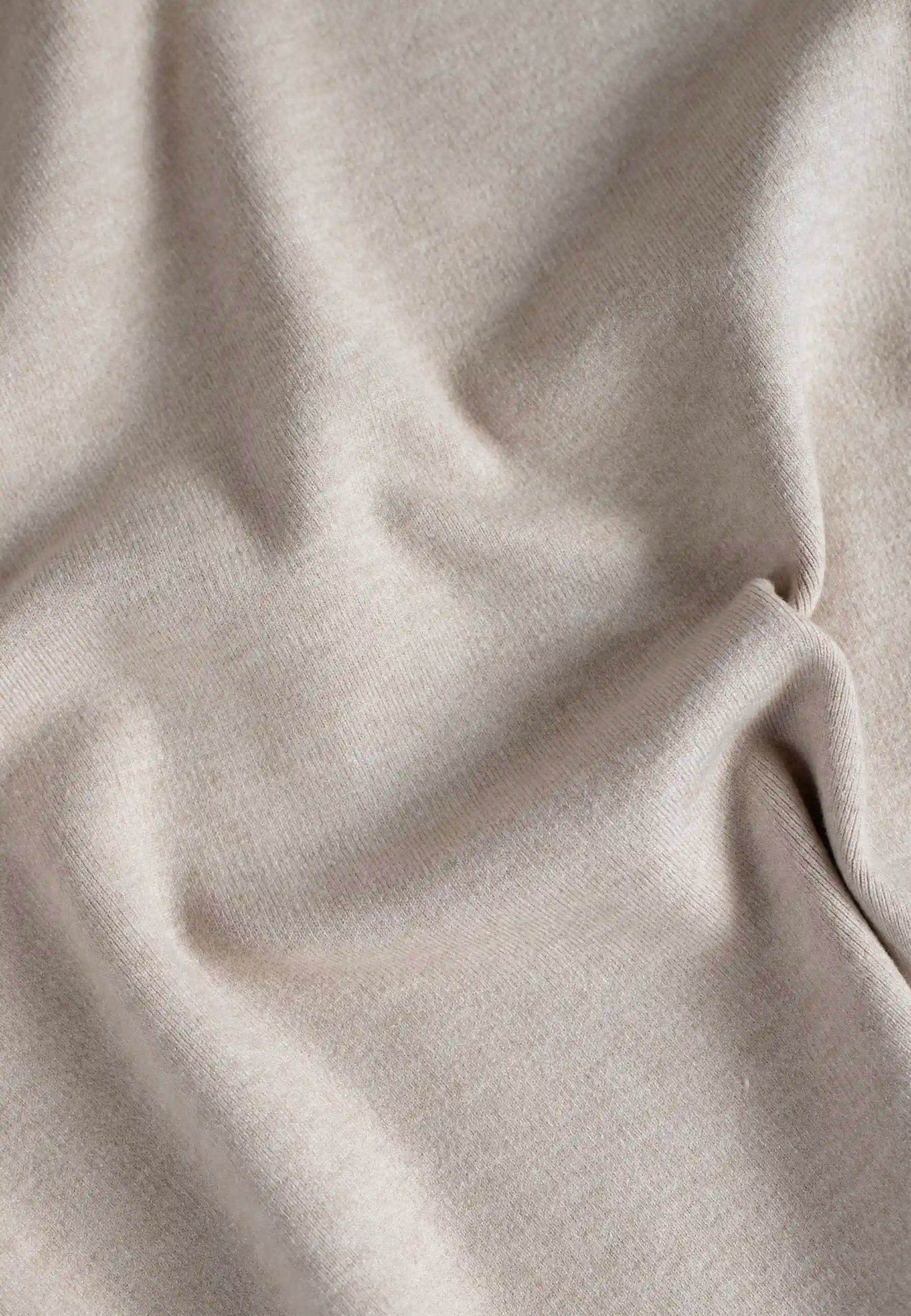 Colby knitted full zip - Beige