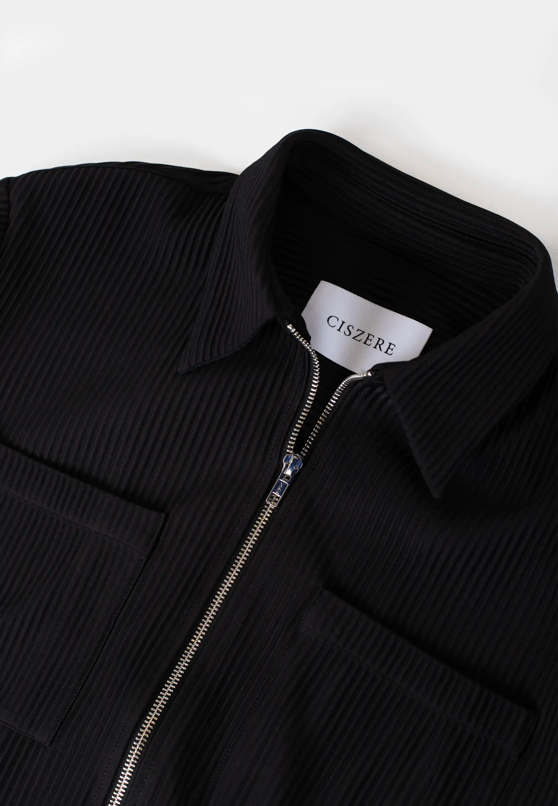 Plisse set - Black