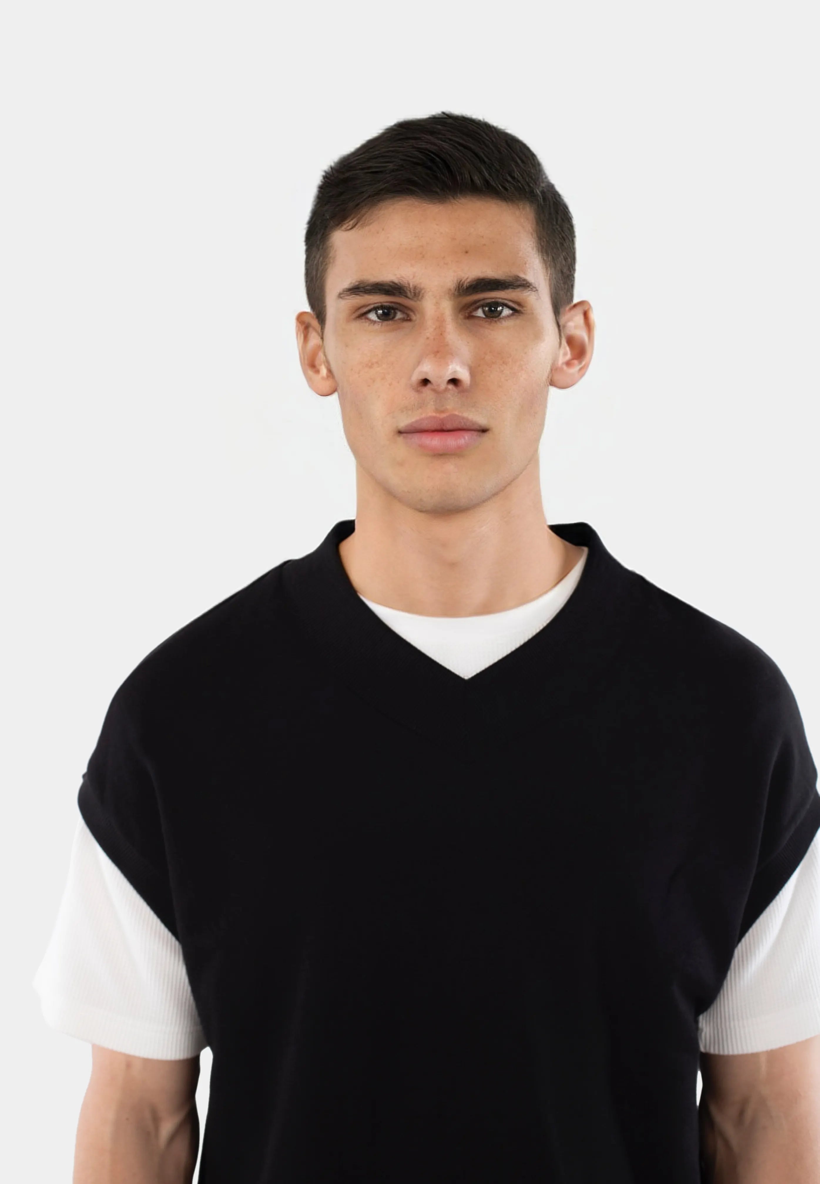 Rory jersey vest - All black