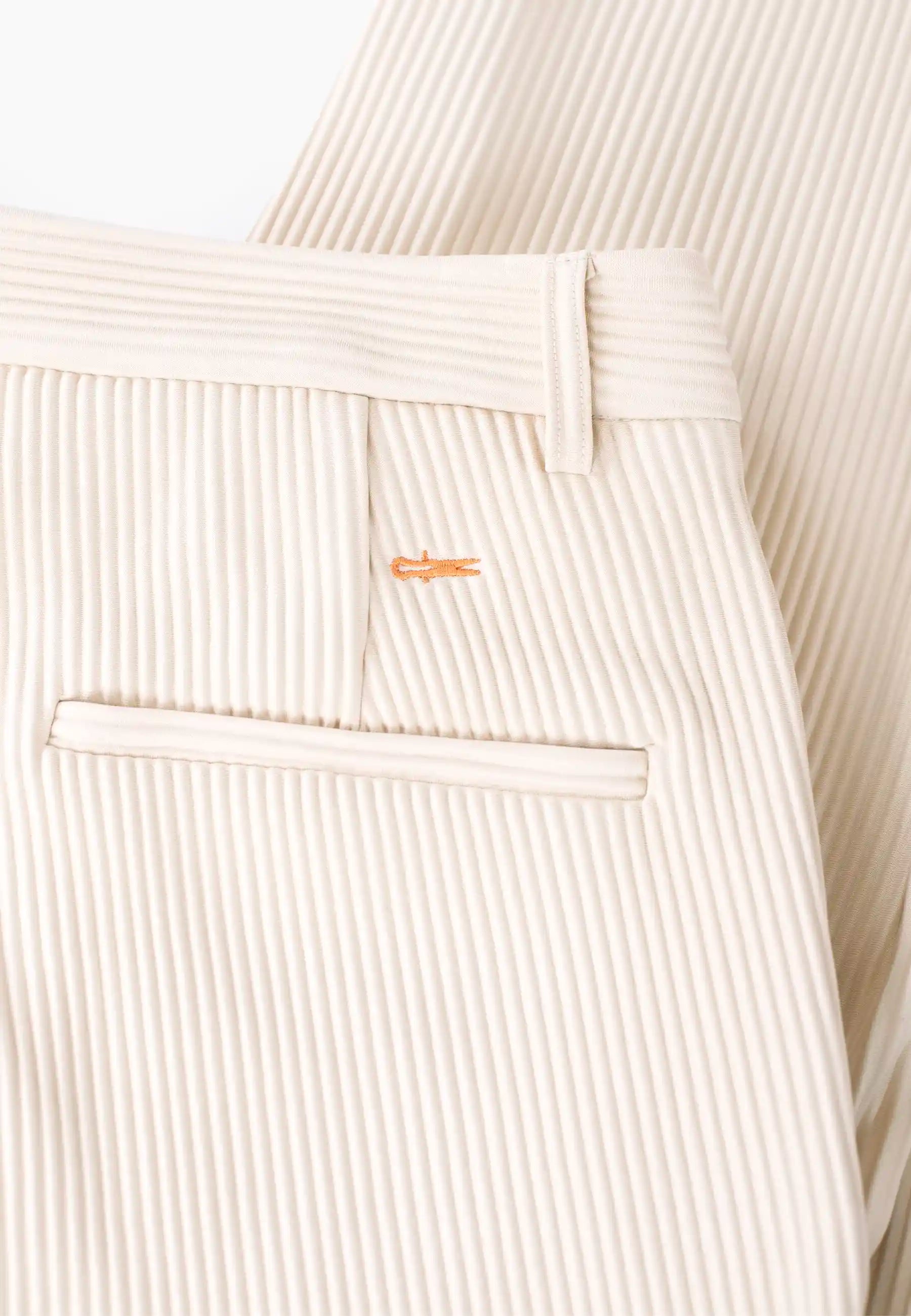 Plisse set - Ivory