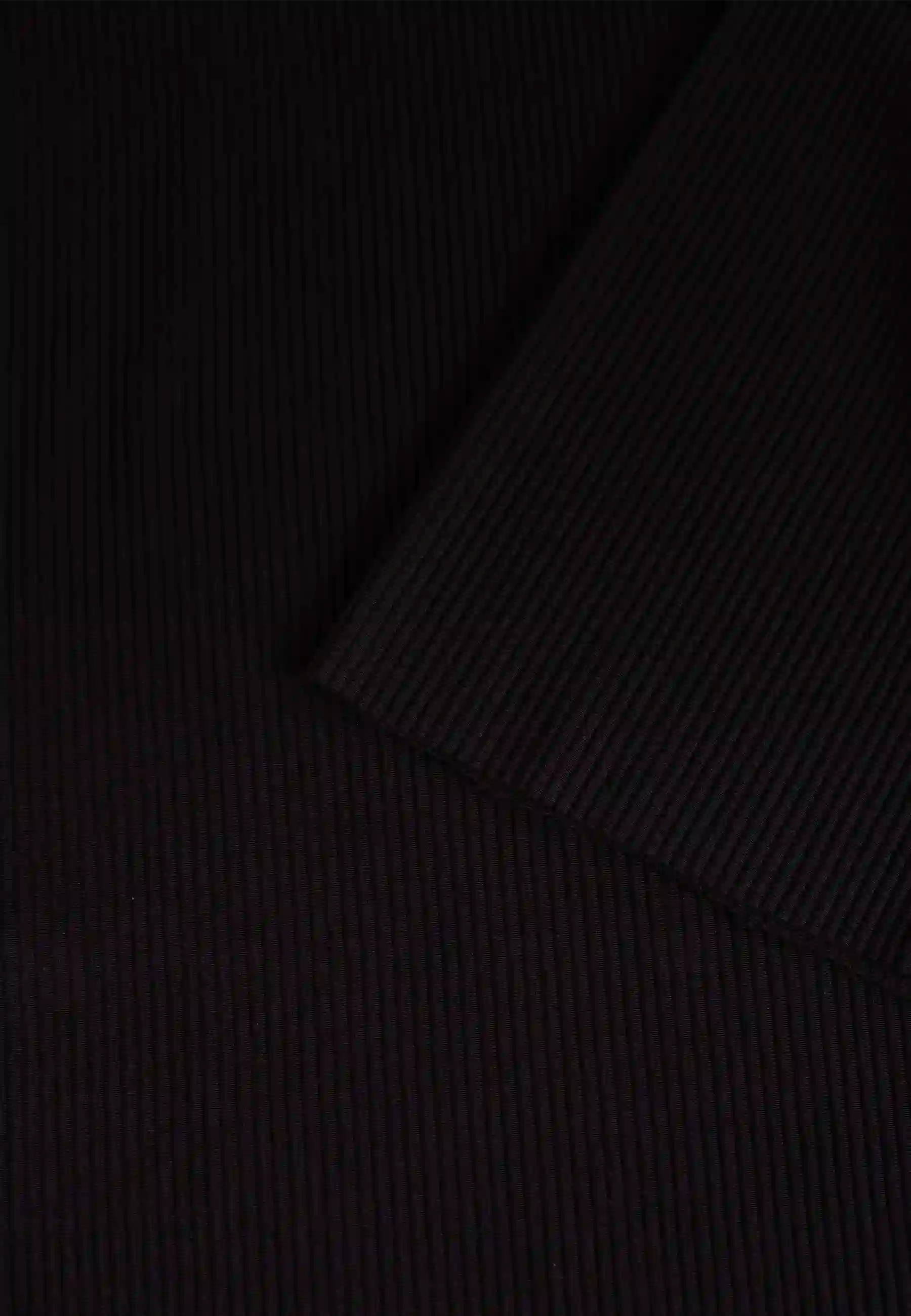 Evan plisse tee - Black