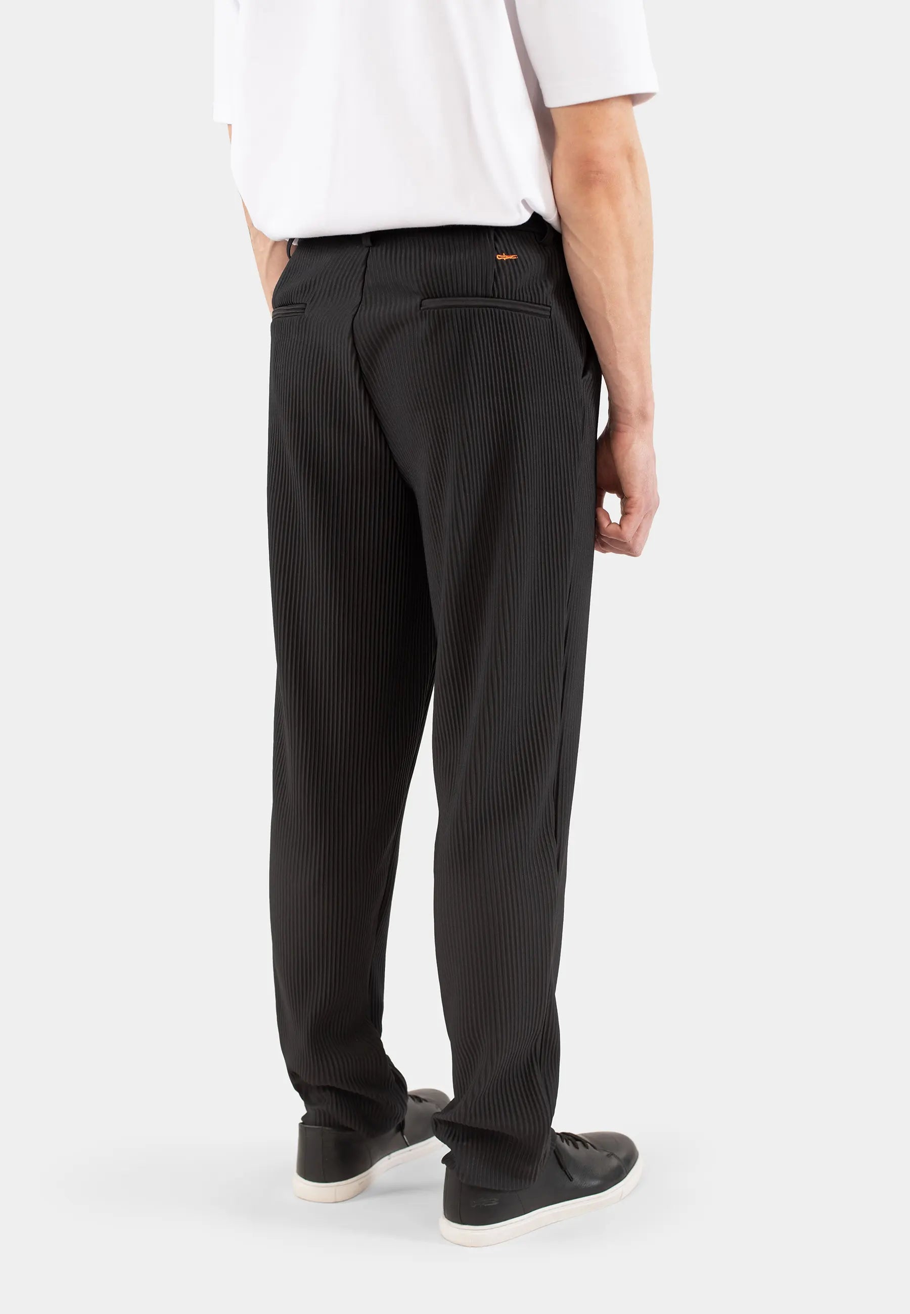 Plisse set - Black