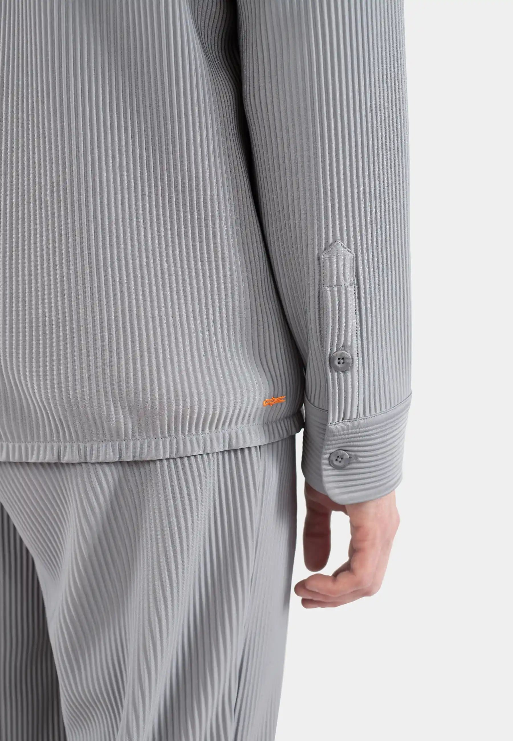 Plisse set - Grey