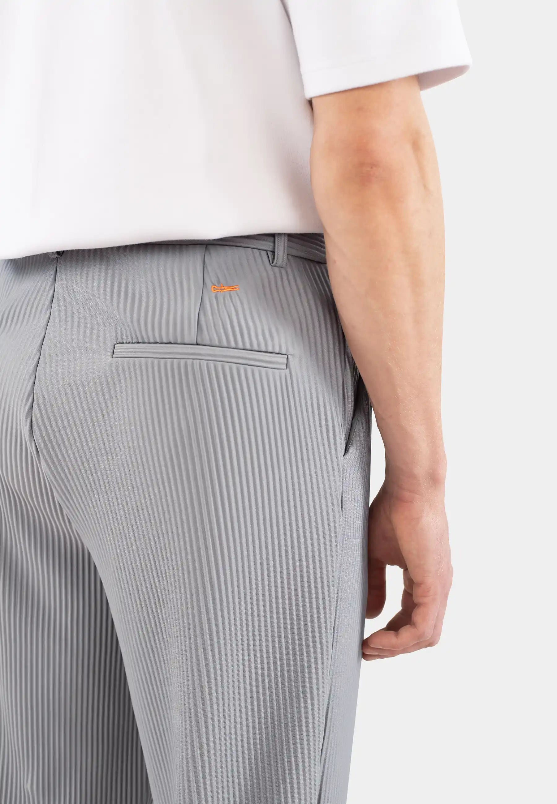 Plisse set - Grey