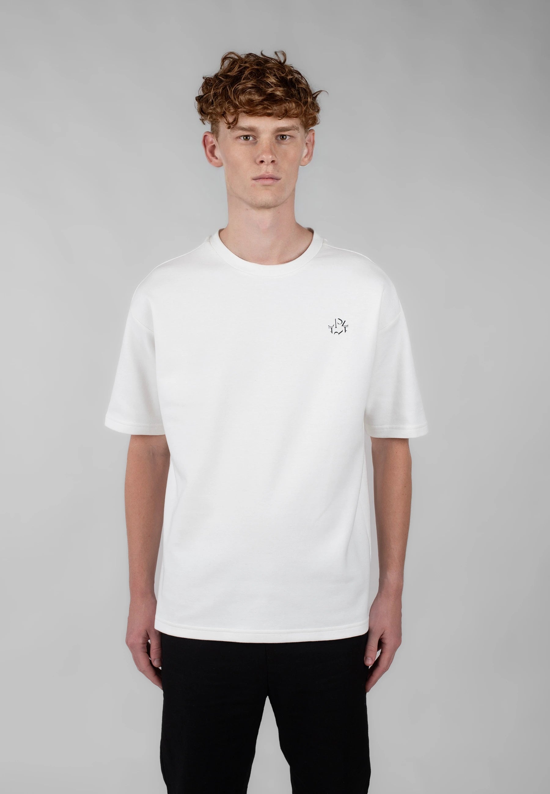 Ellipse: The World tee - White