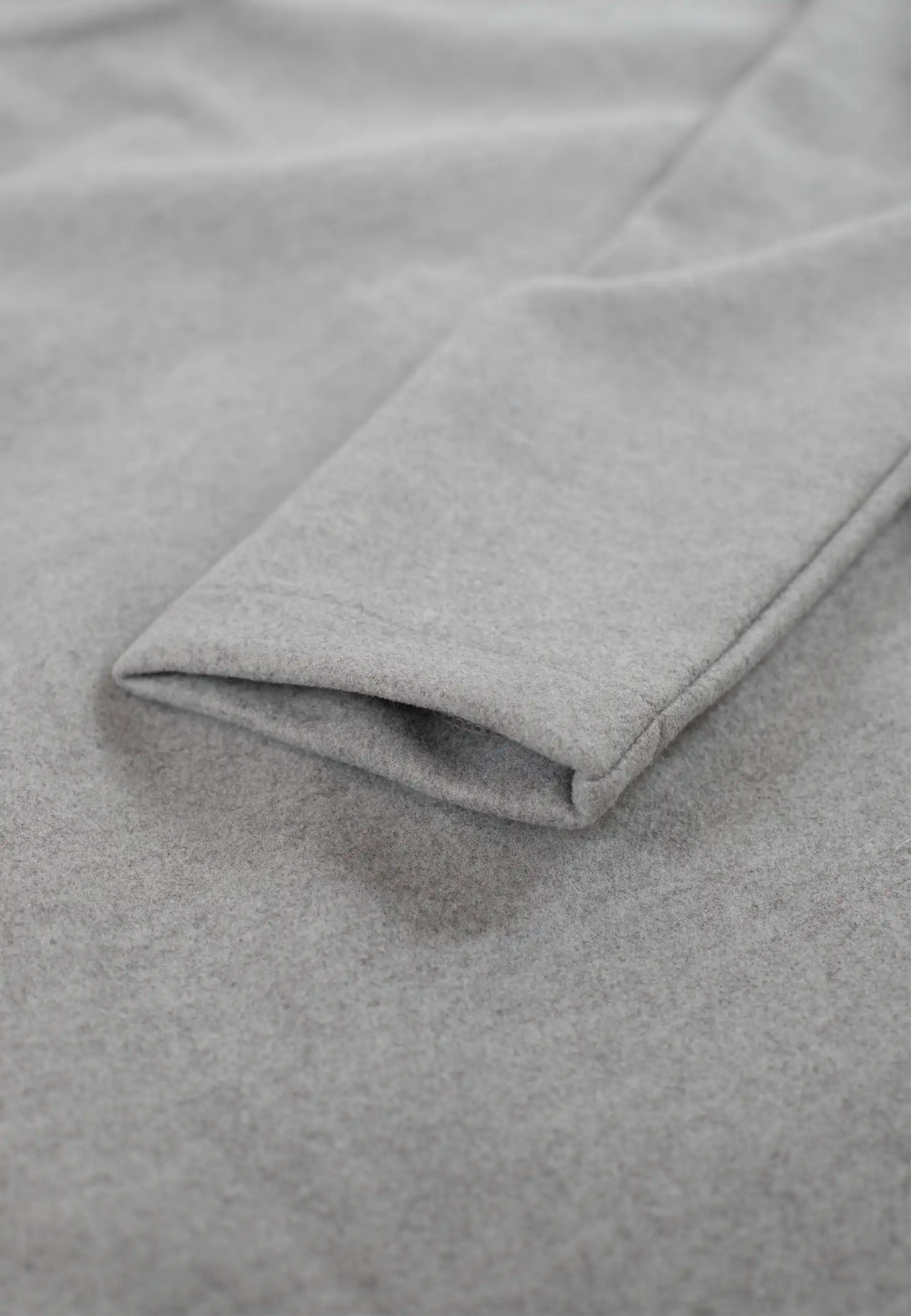 Cody half zip hoodie - Grey melange