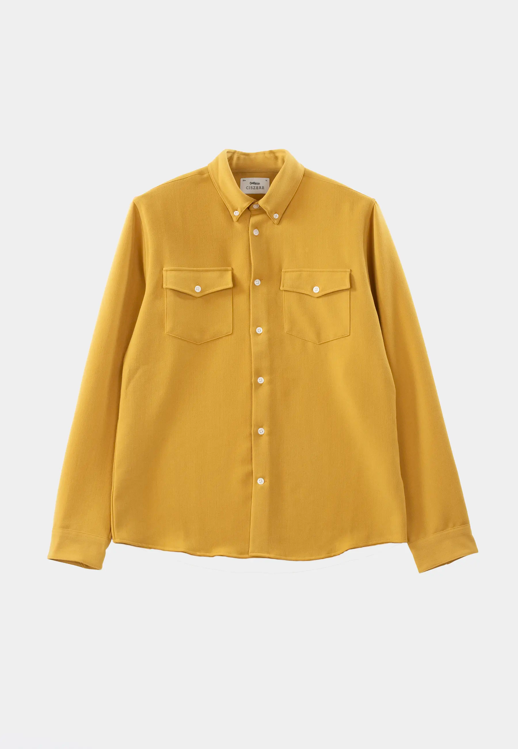 Redy viscose blend shirt - Mustard