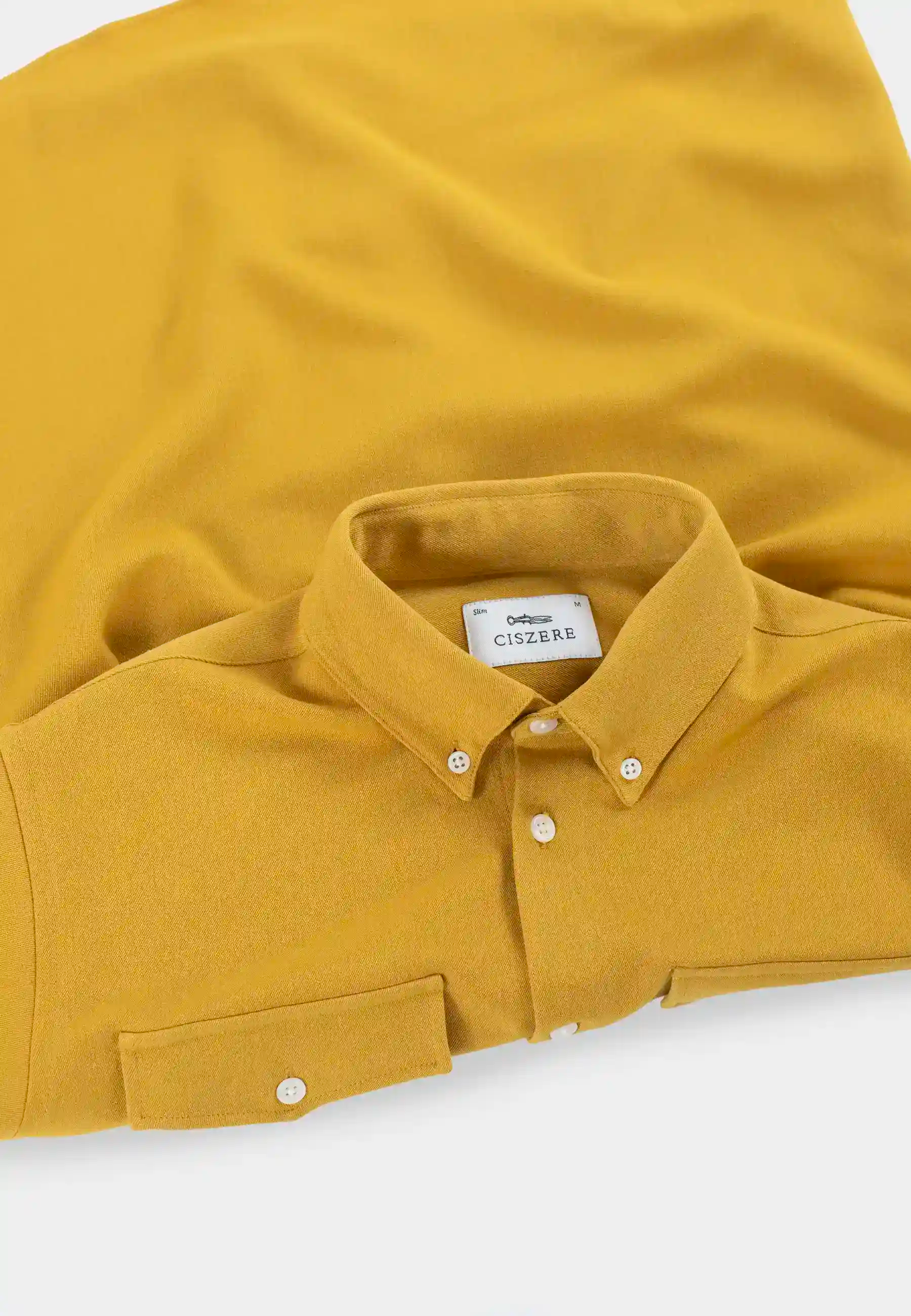 Redy viscose blend shirt - Mustard