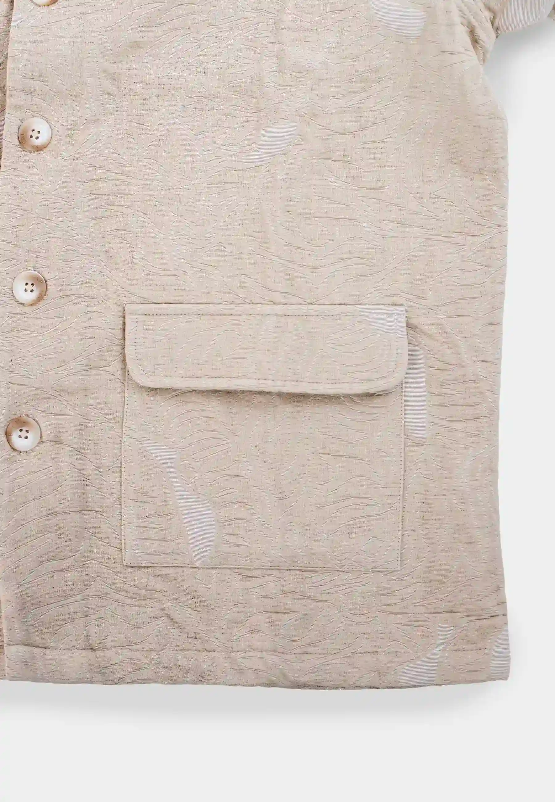 Limited: Miles overshirt - Tiger jacquard