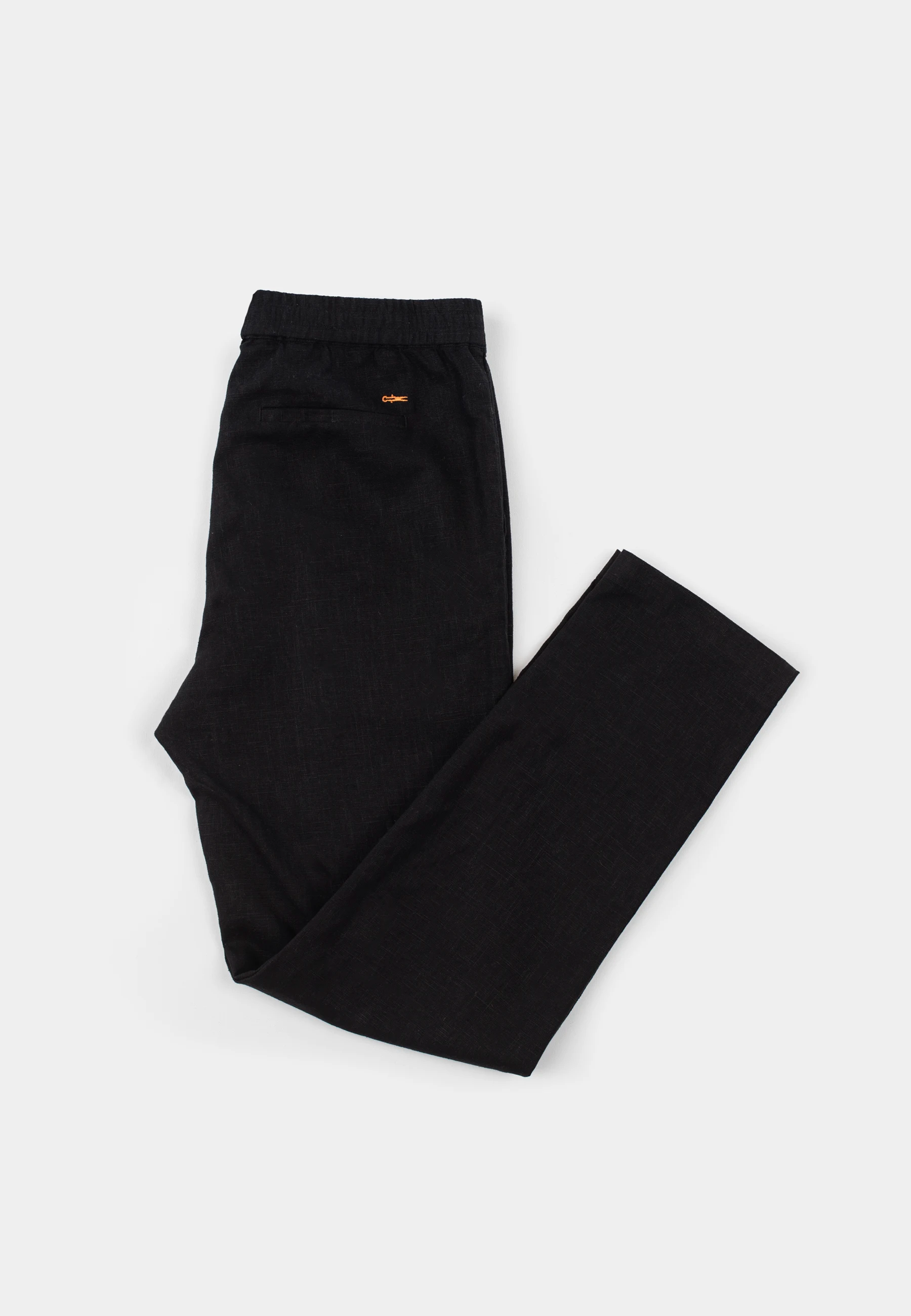 Harlow linen trousers - Black