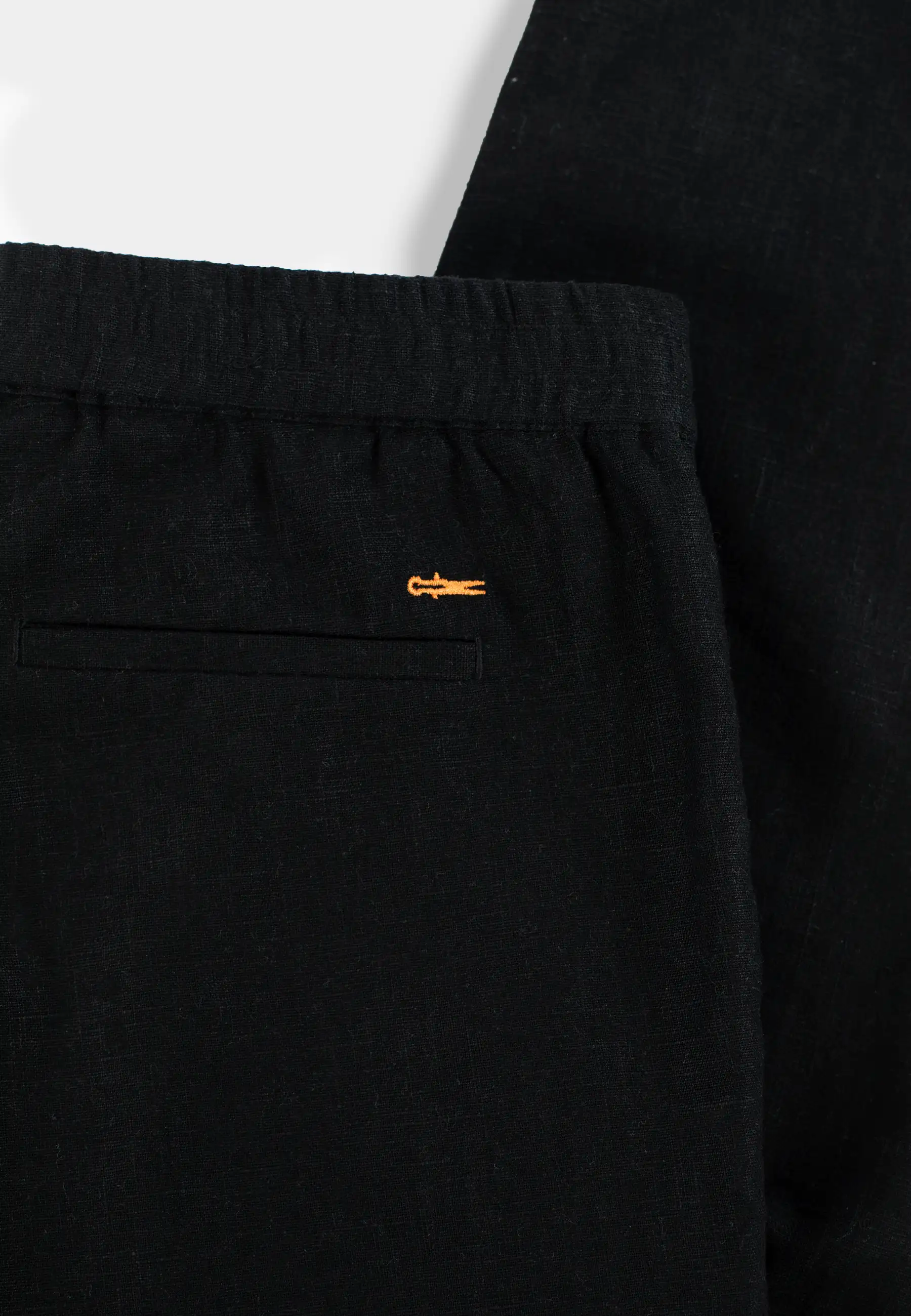 Harlow linen trousers - Black