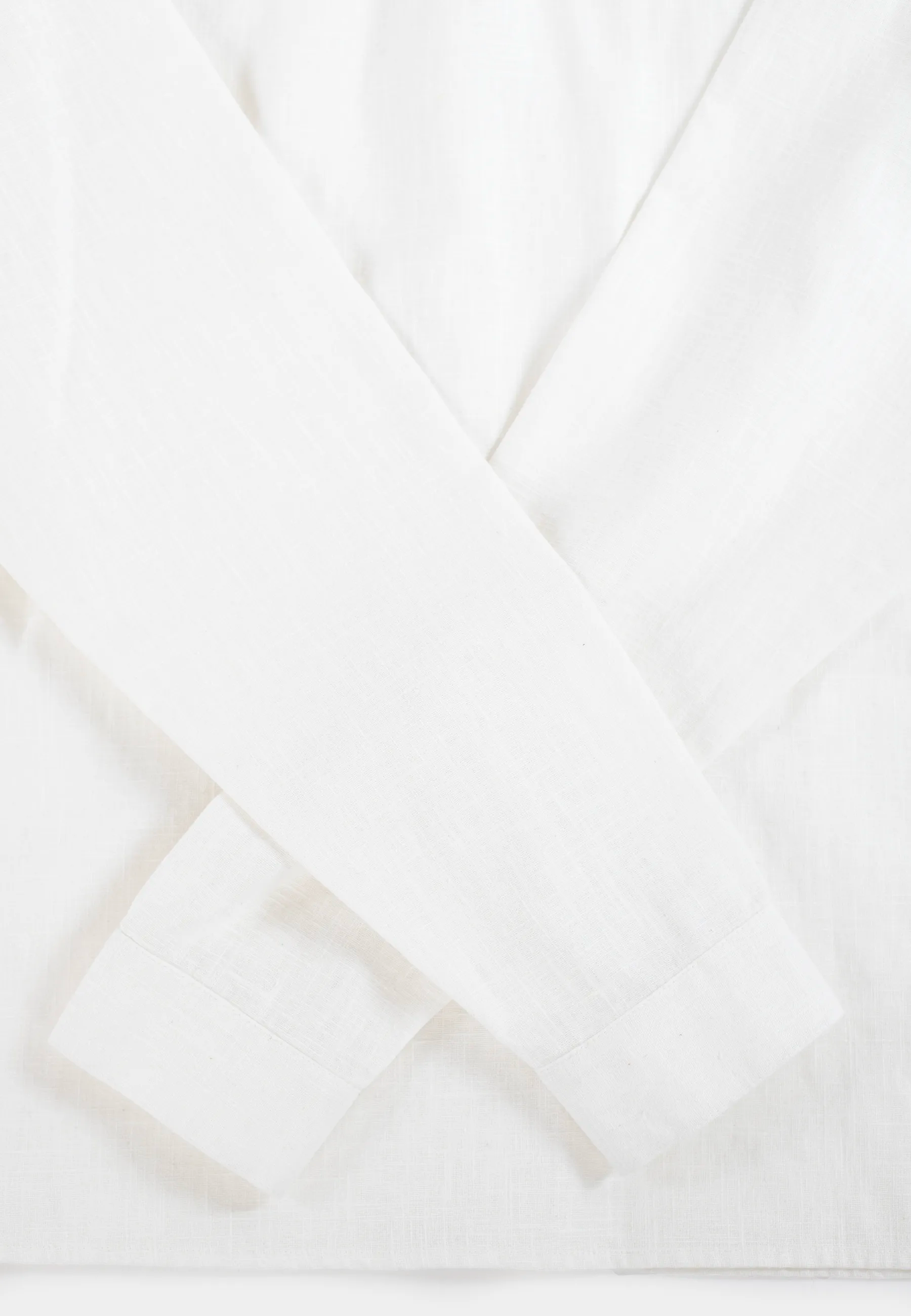 Dani linen overshirt - White