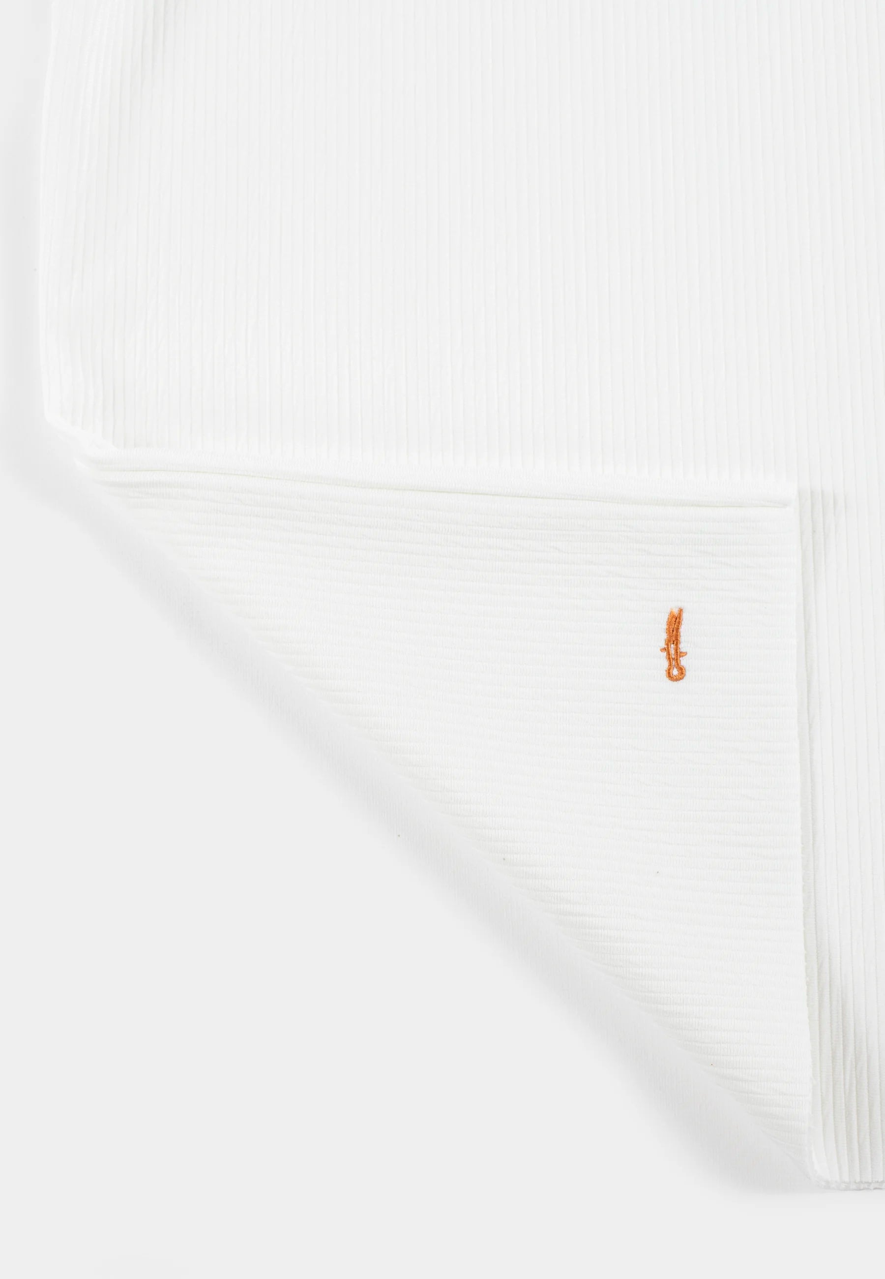 Evan plisse tee - Off white