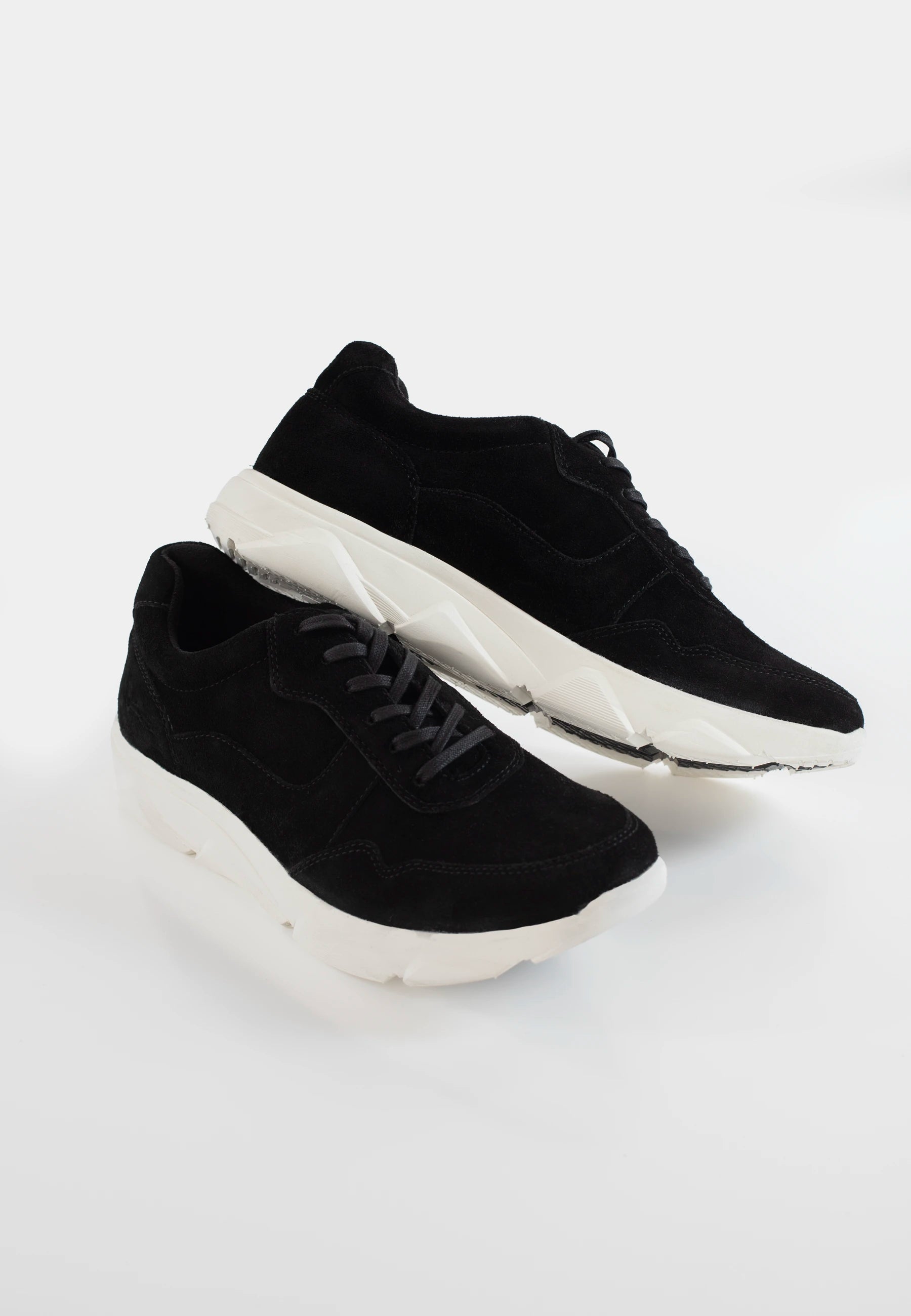 Joshua suede runner - Black