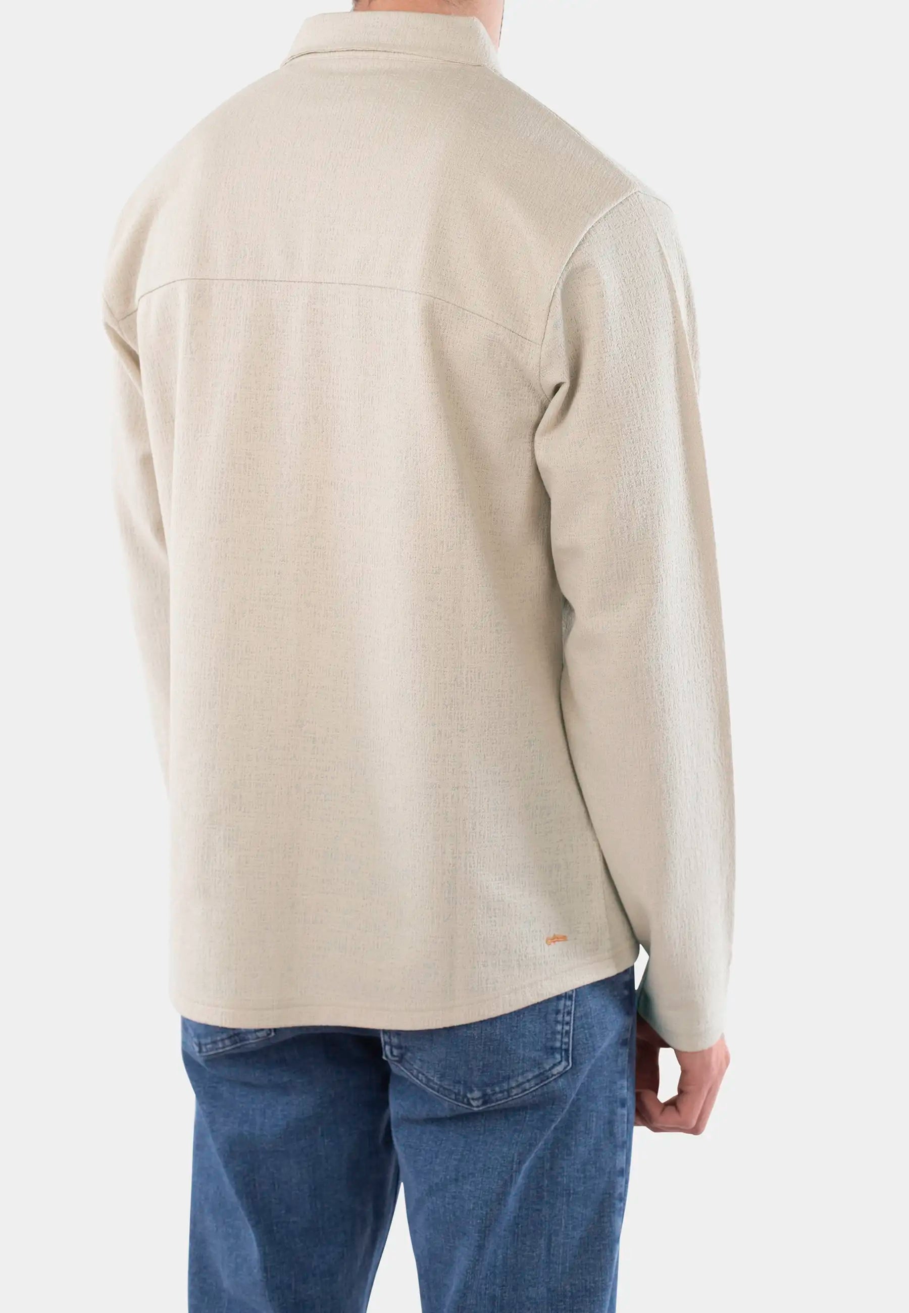 Jesse jacquard shirt - Beige