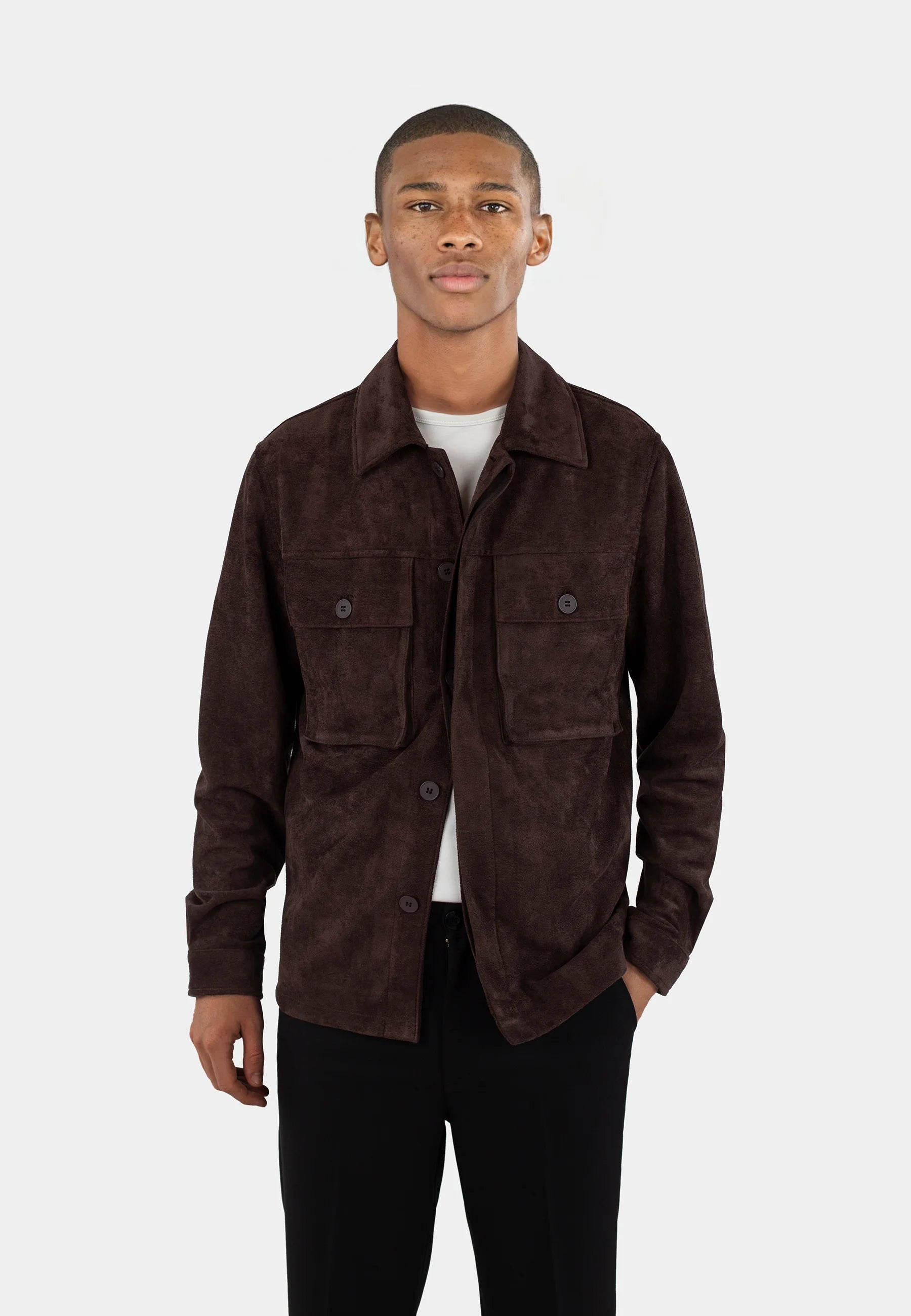 Nash vegan suede jacket - Java