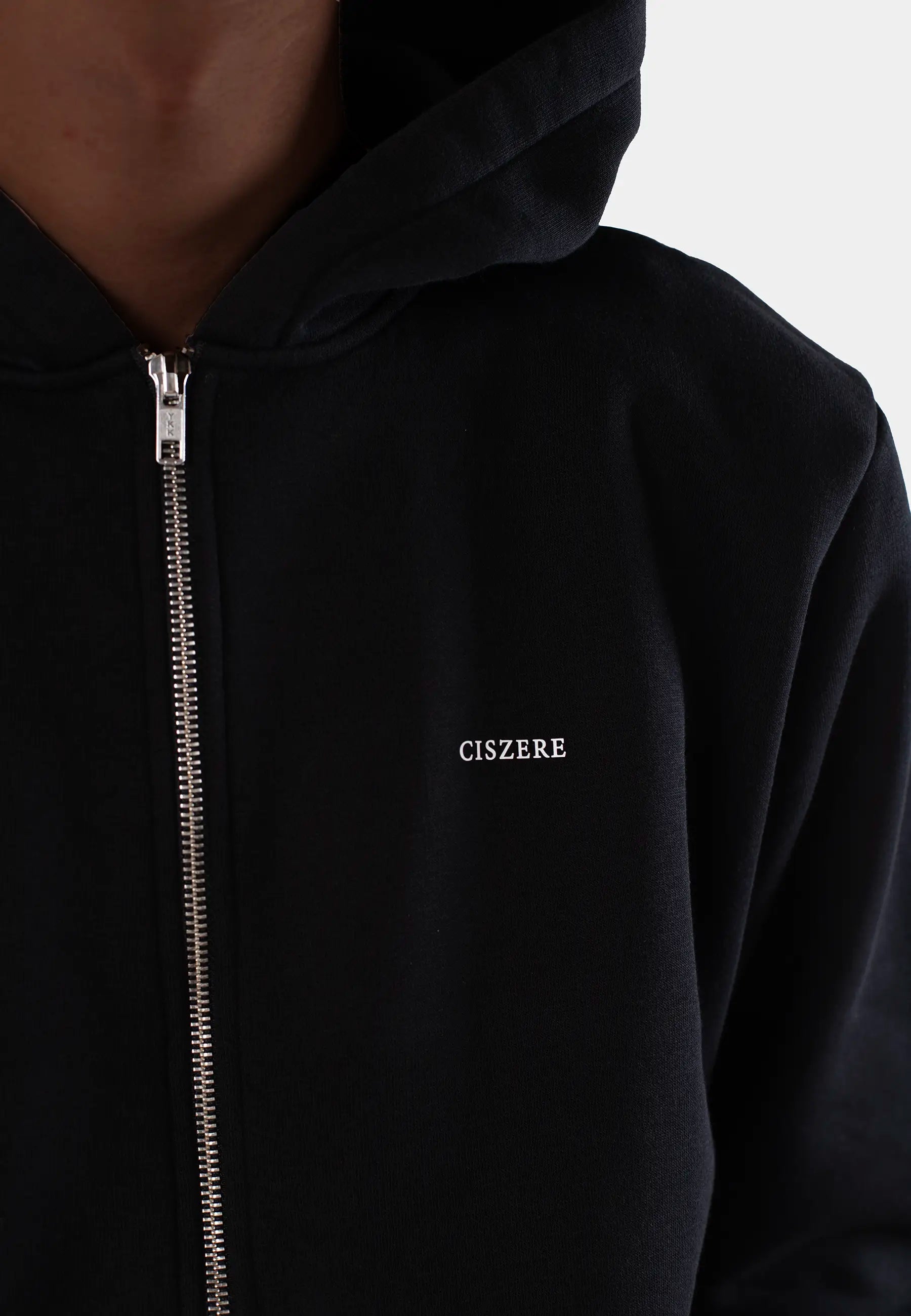 Ryder fullzip hoodie - Svart
