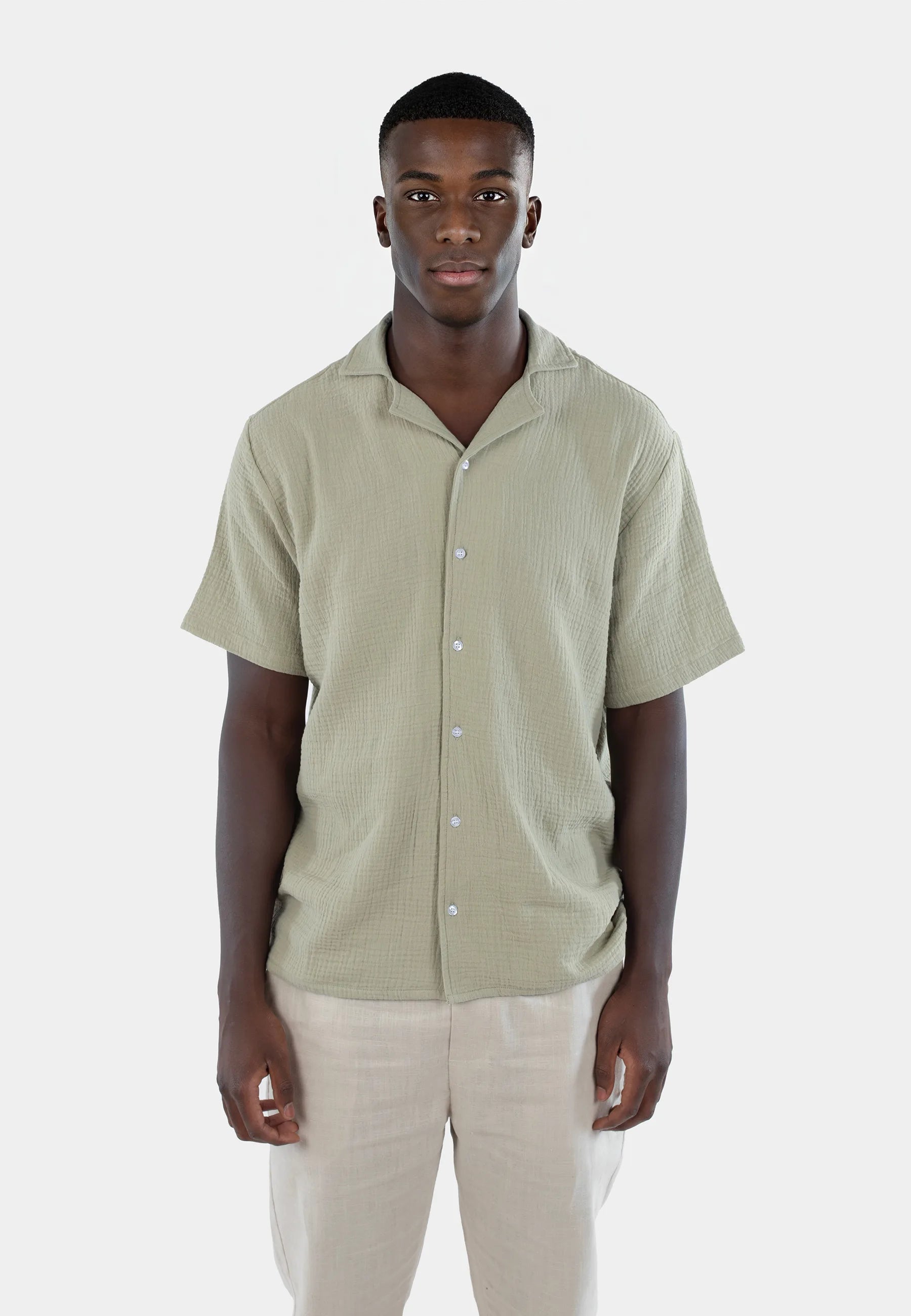 Jax gauze shirt - Green