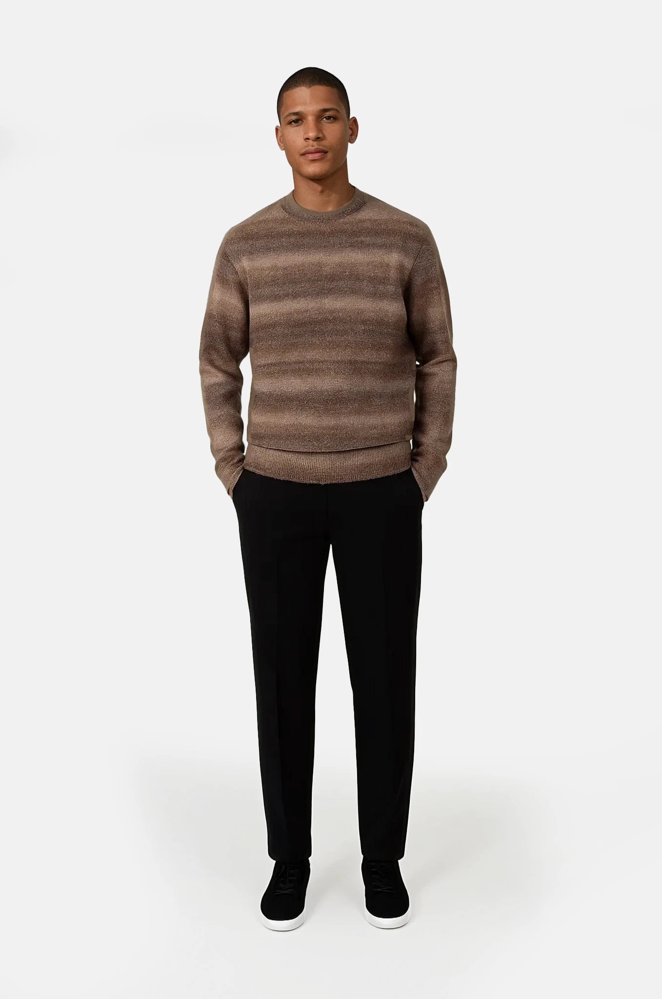 Kit knitted sweater - Brown