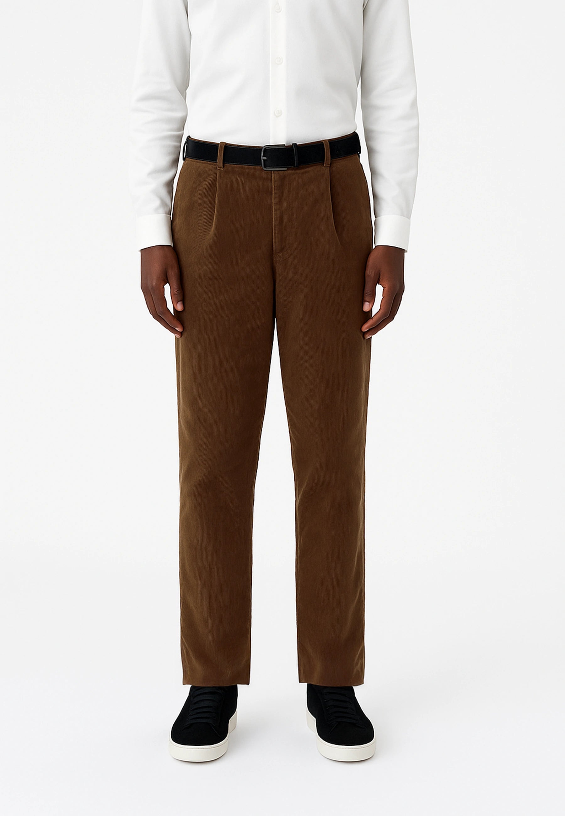 Lou cord trousers Brown - Main Image