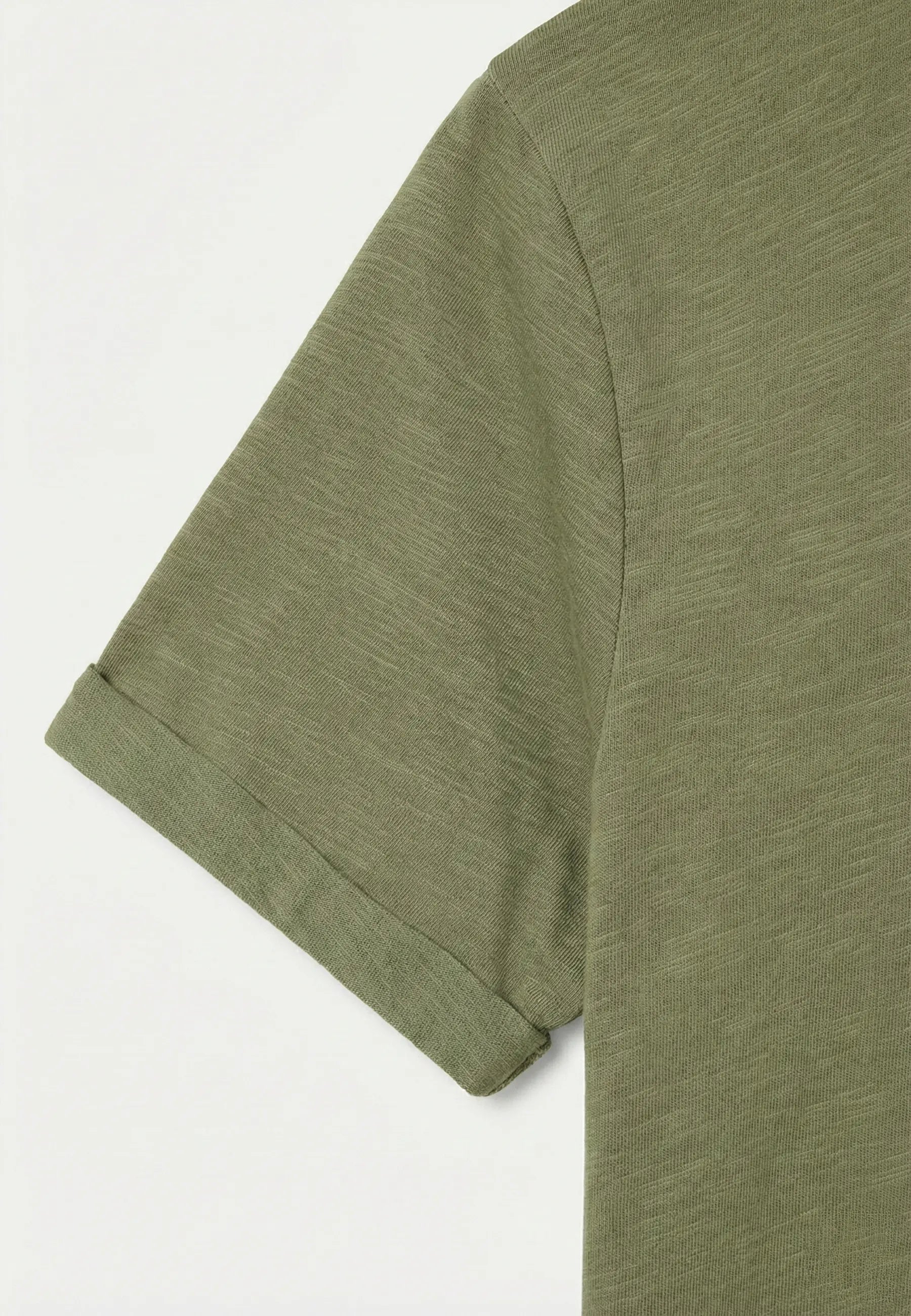 Lung melange t-shirt - Olive Green