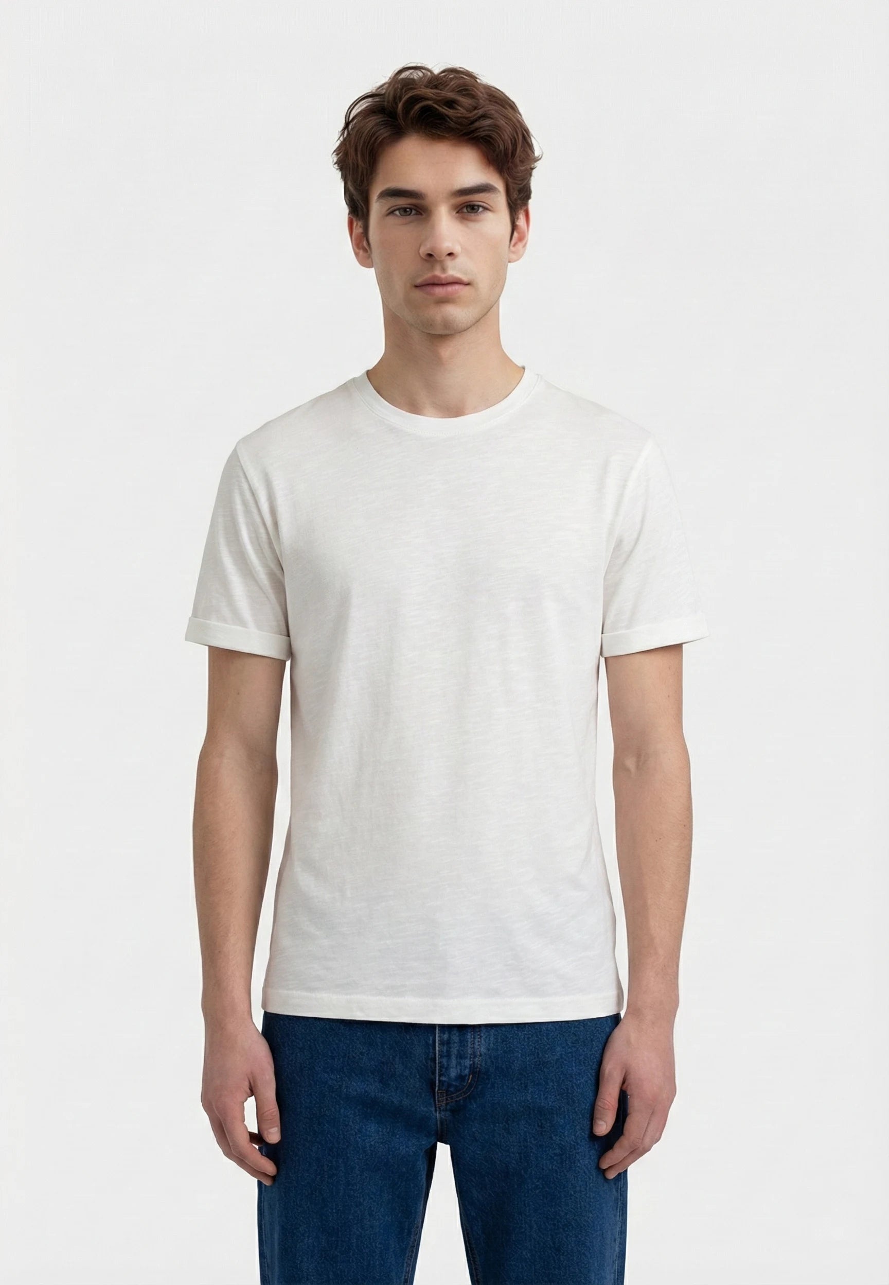 Lung melange t-shirt - Off-white