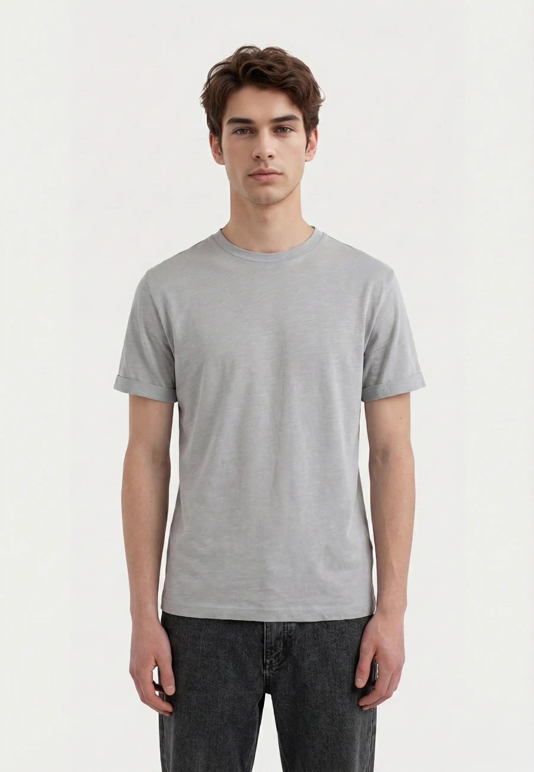 Lung melange t-shirt - Light Grey