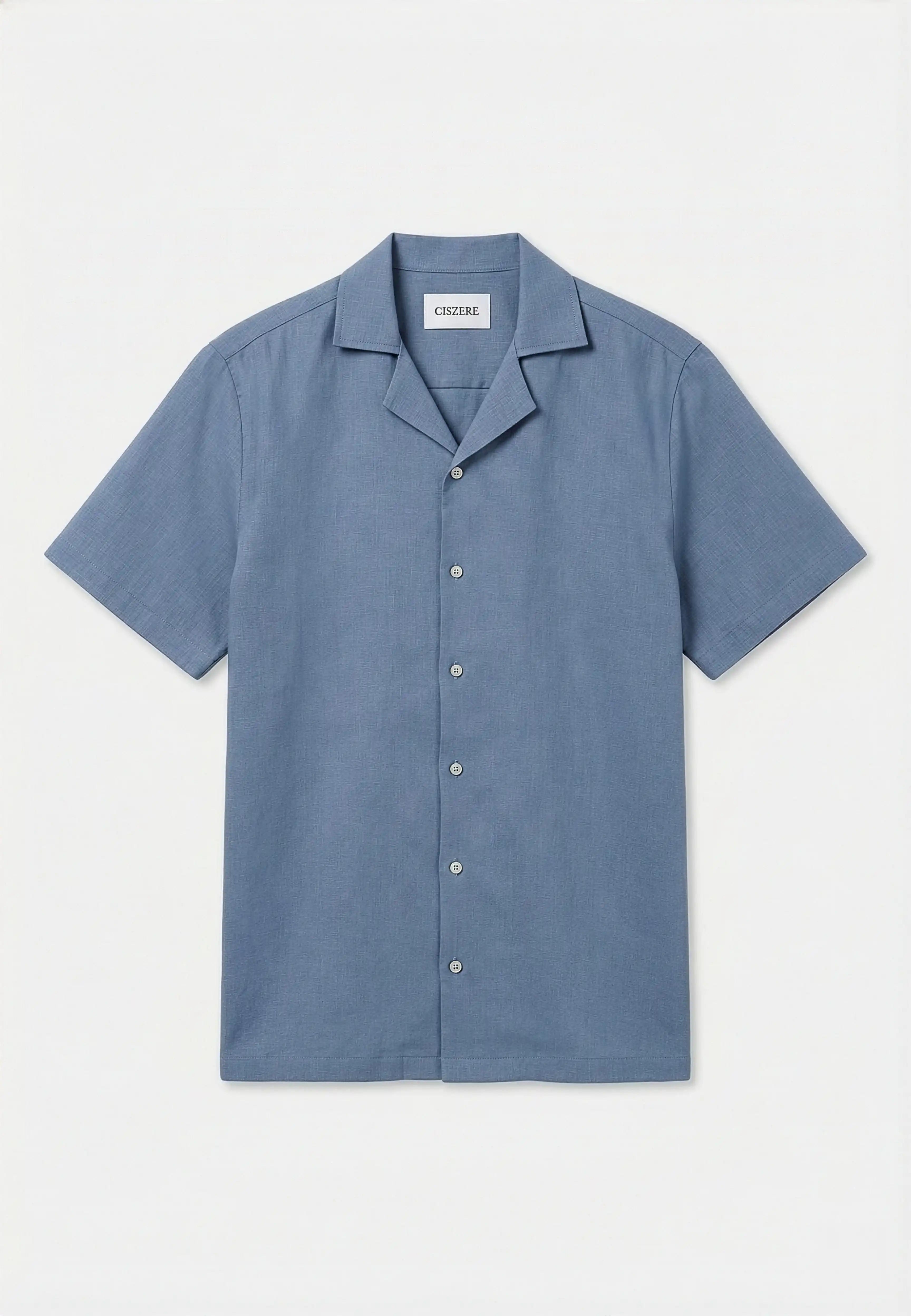 Ordy linen shirt - Blue