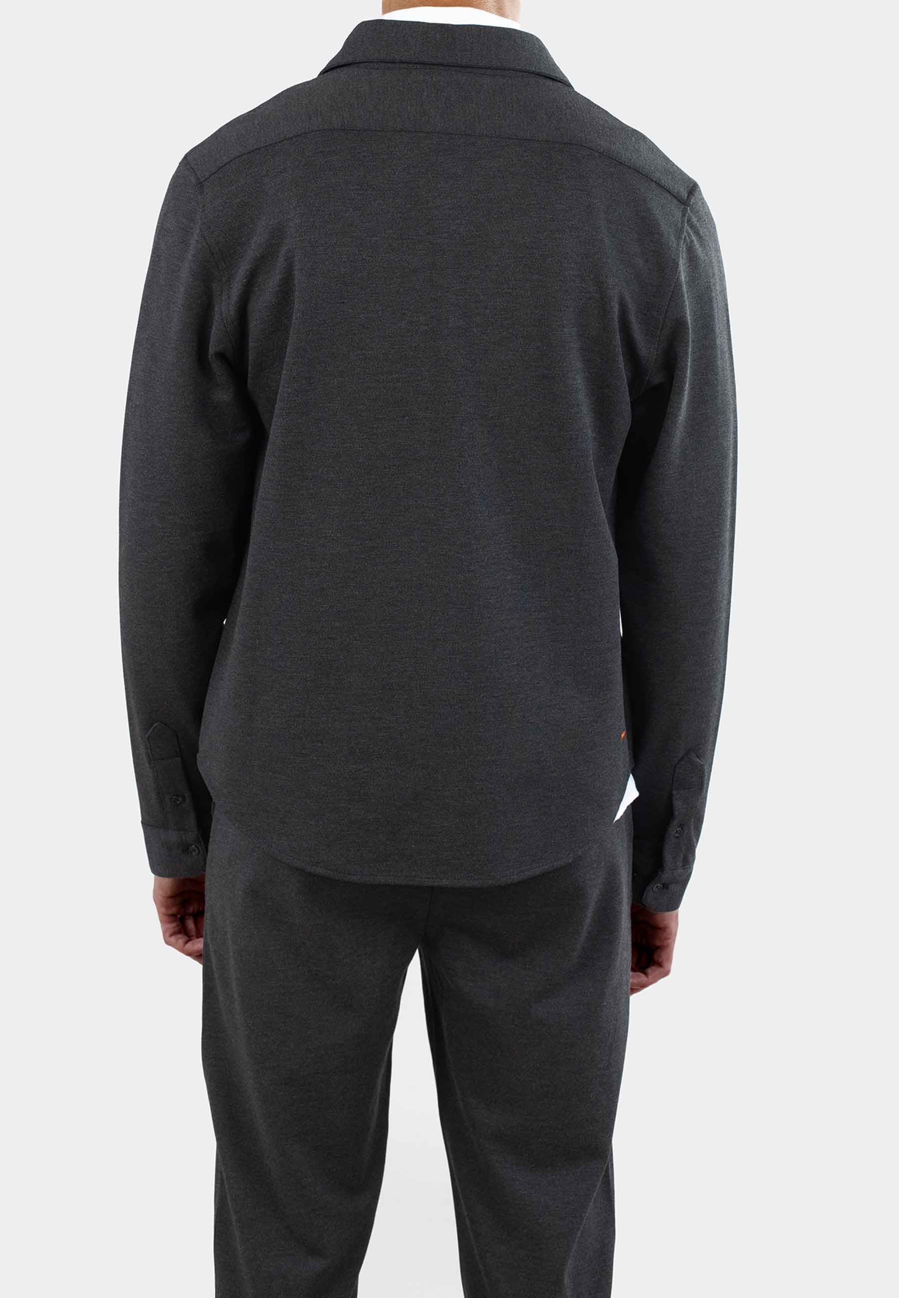 Aden Superior Stretch Overshirt - Grey