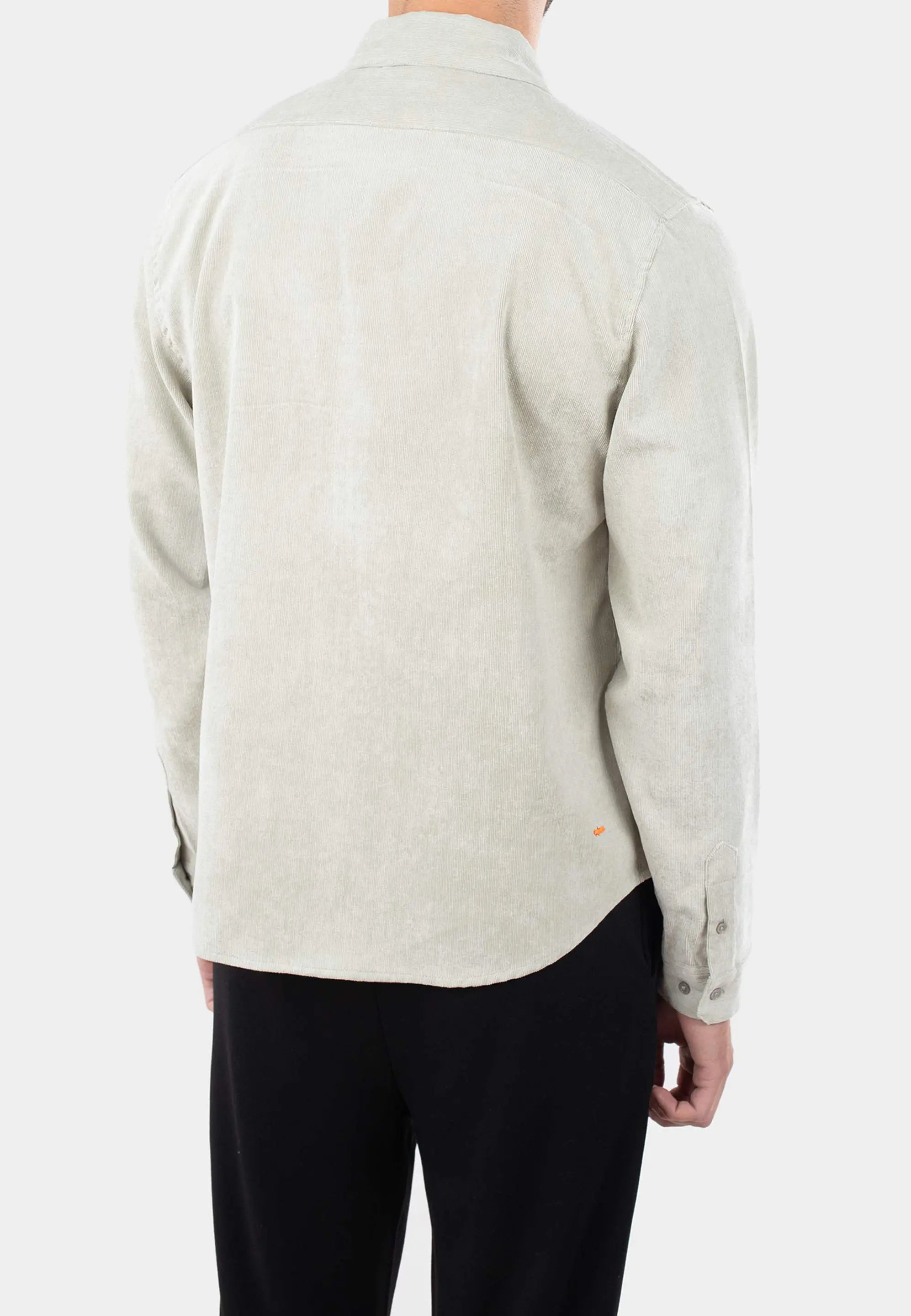 Aden Cord Zip Shirt - Mint Green