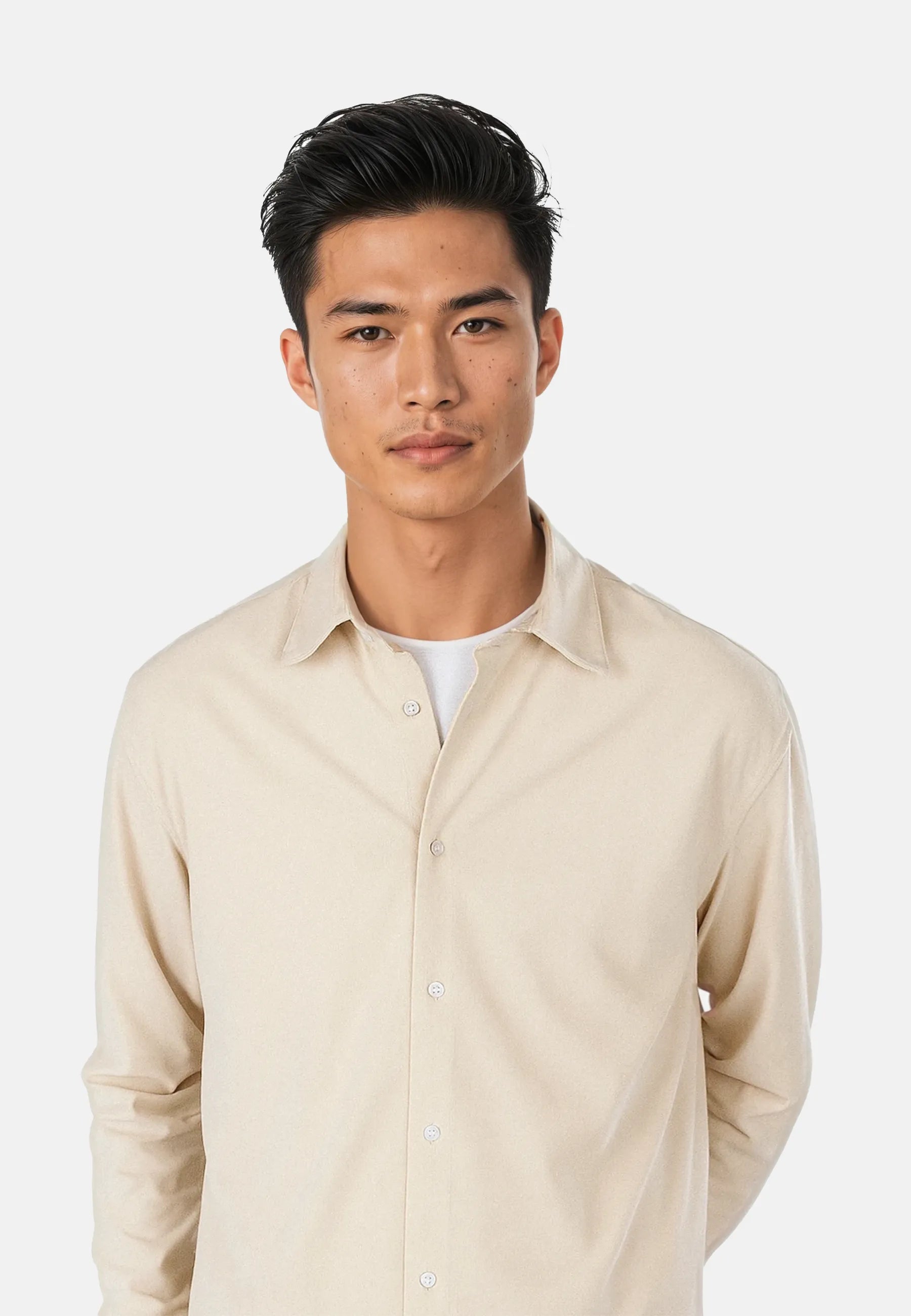 Walker manchesterskjorta - Beige
