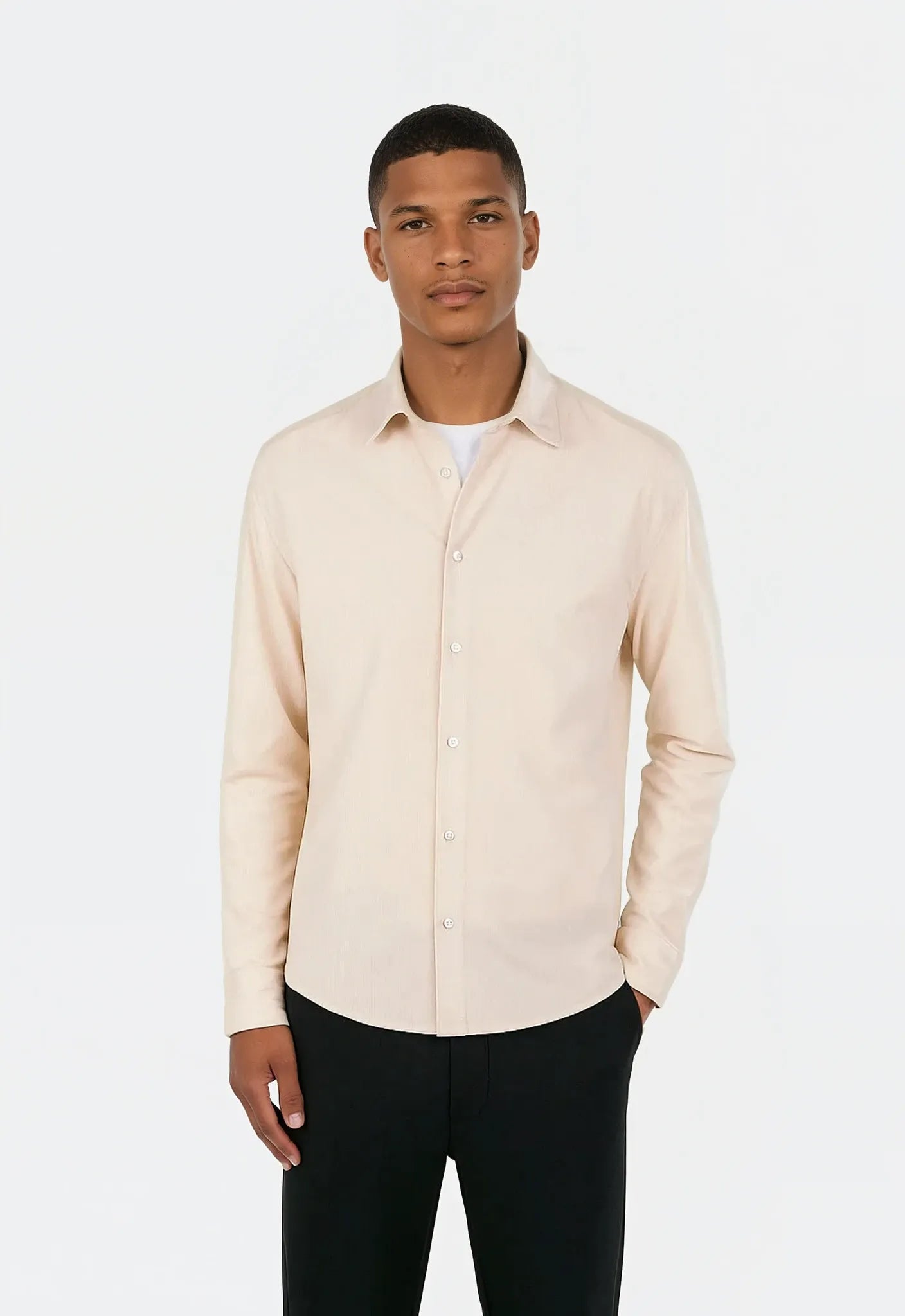 Walker cord shirt - Beige