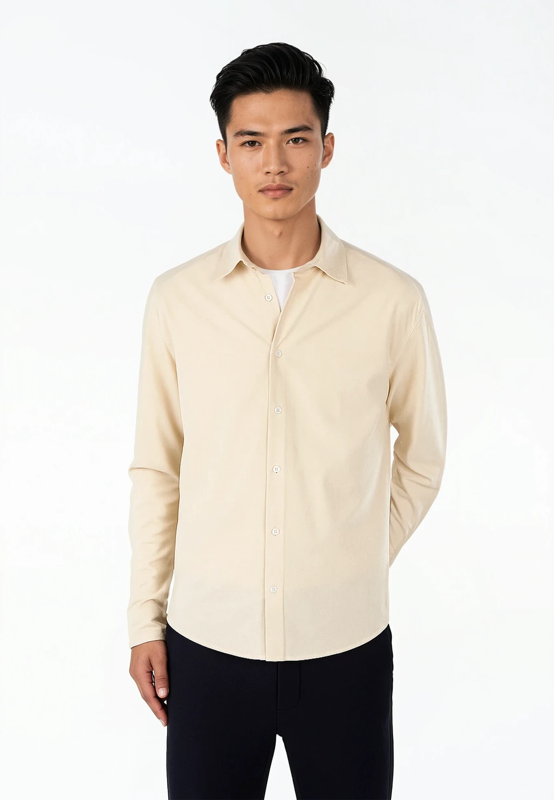 Walker cord shirt - Beige