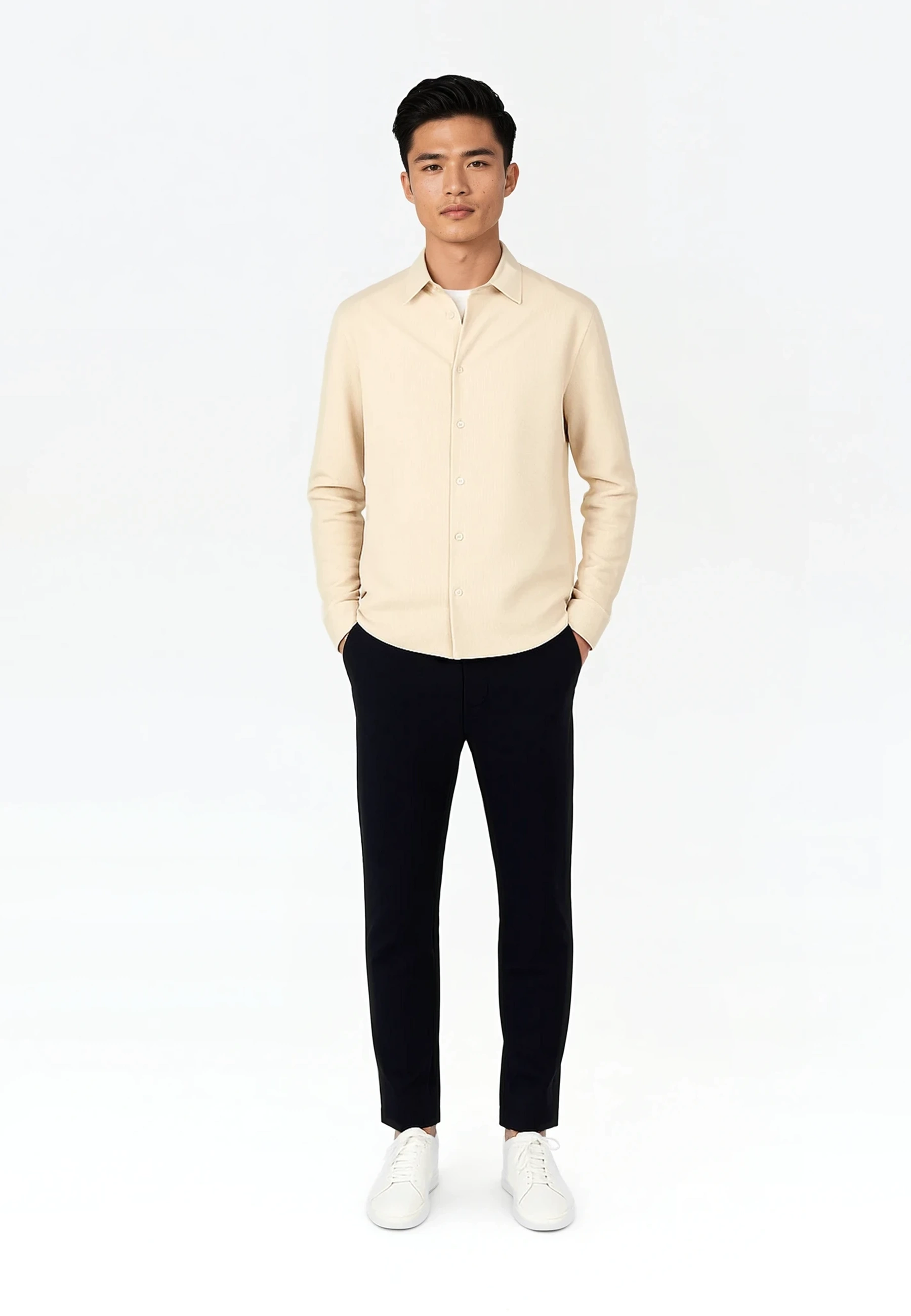Walker cord shirt - Beige