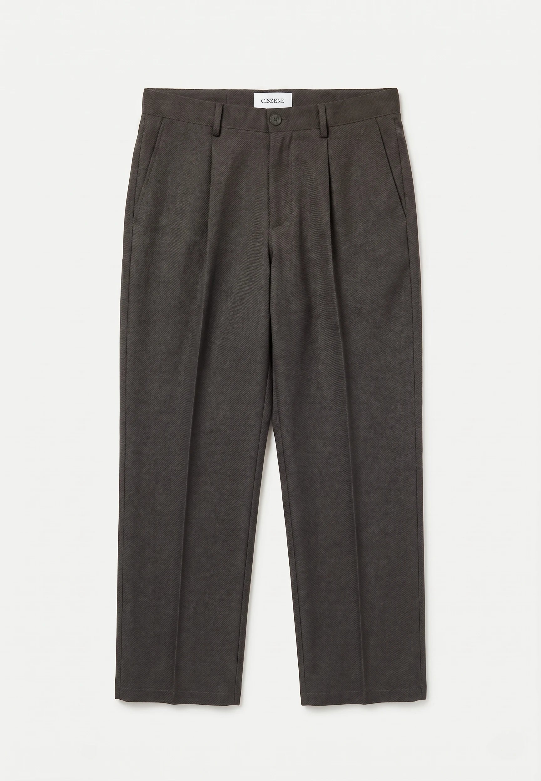 Ethan Heavy Relaxed Fit trousers - Dark grey, flat lay