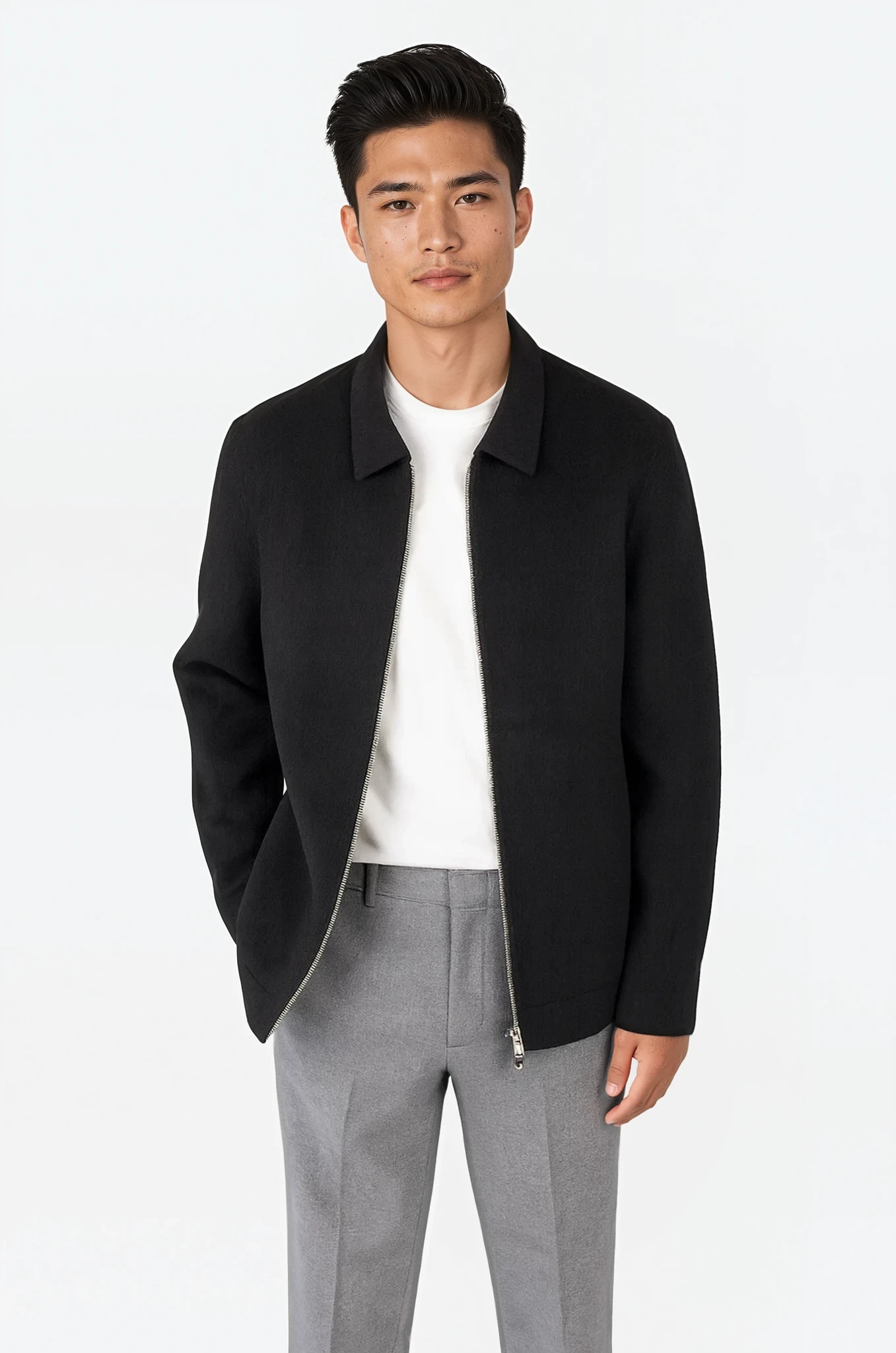 Quinn wool jacket - Black