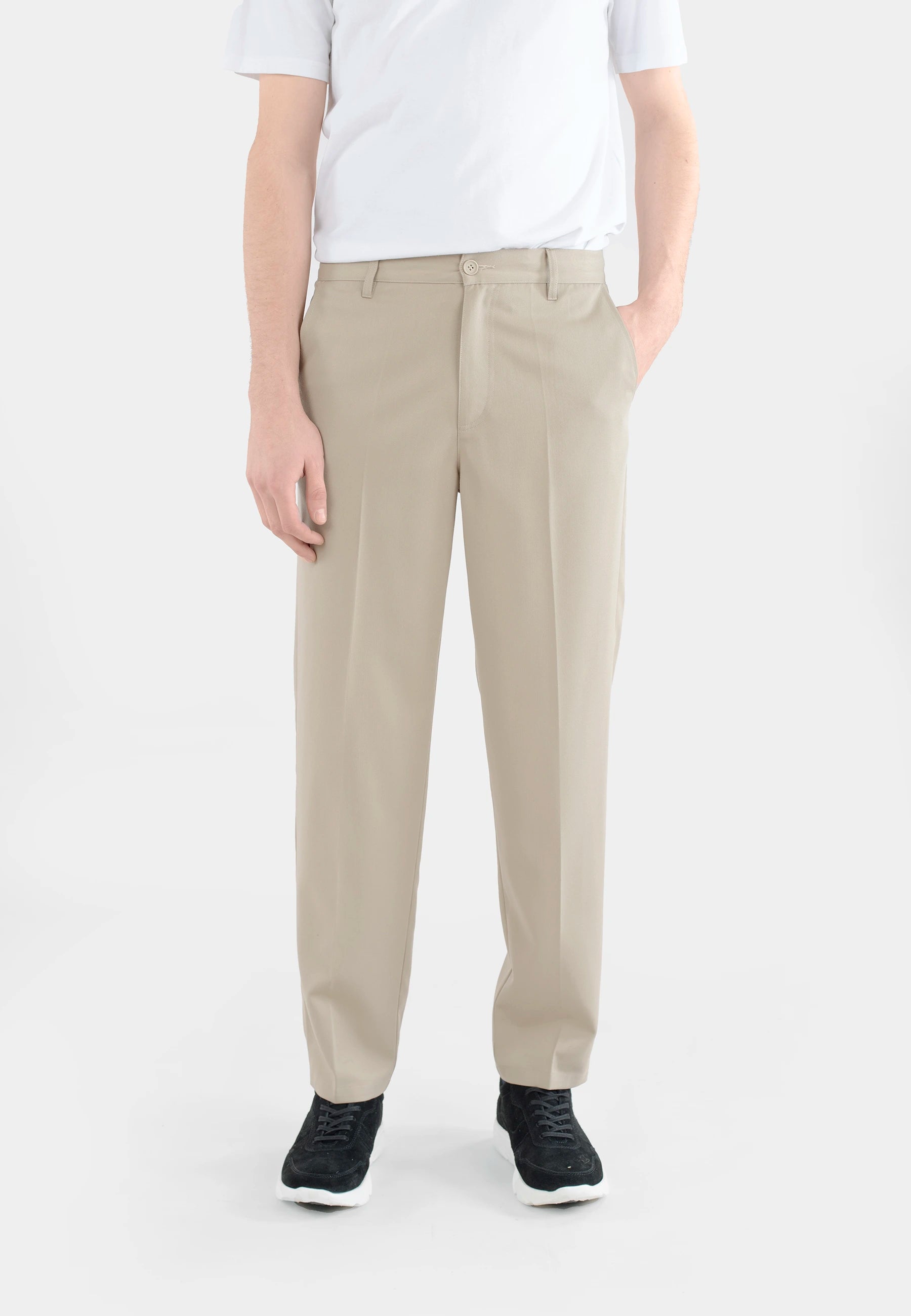 Landon suit trousers - Ljusbrun