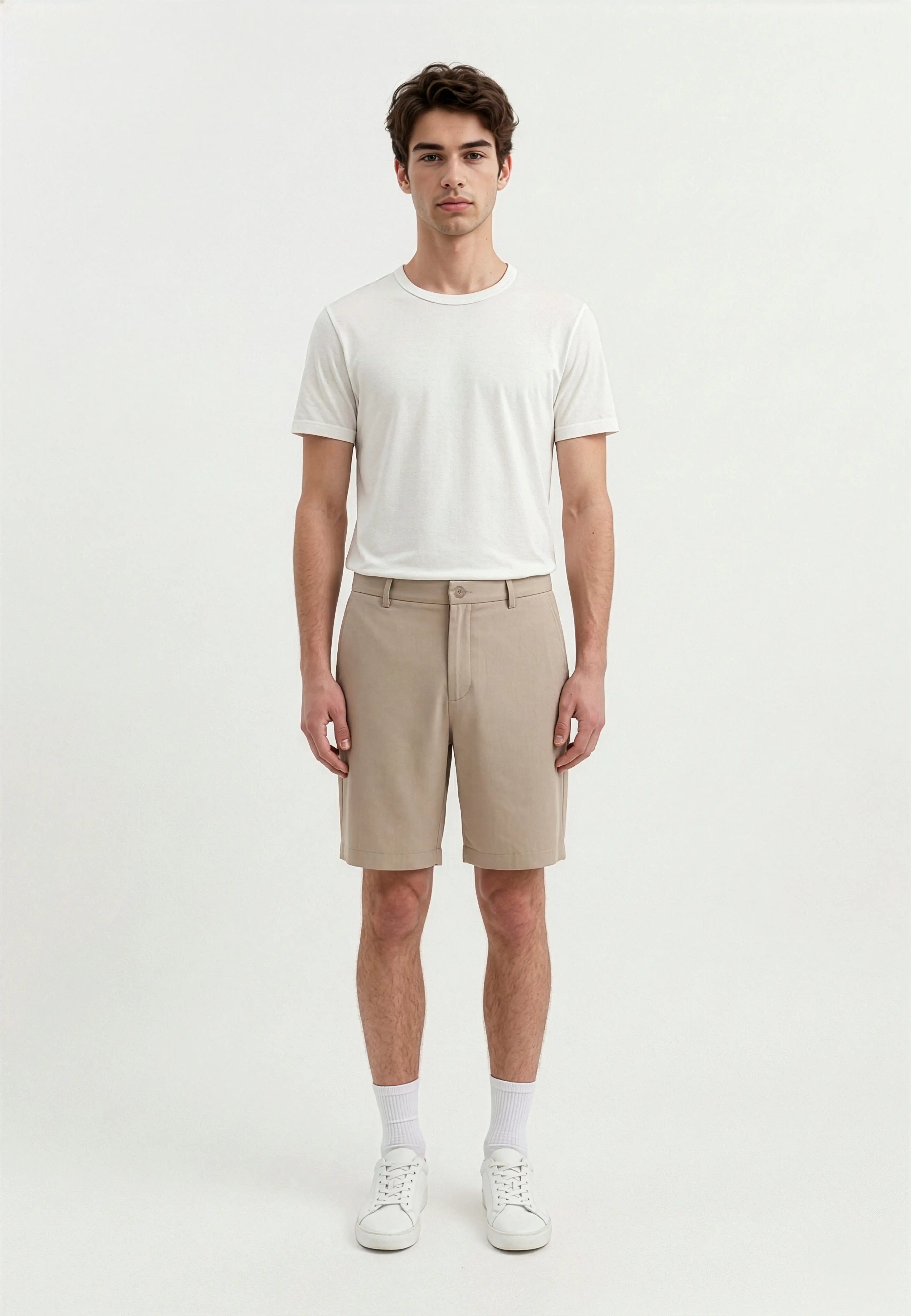 Casual short Set - Beige