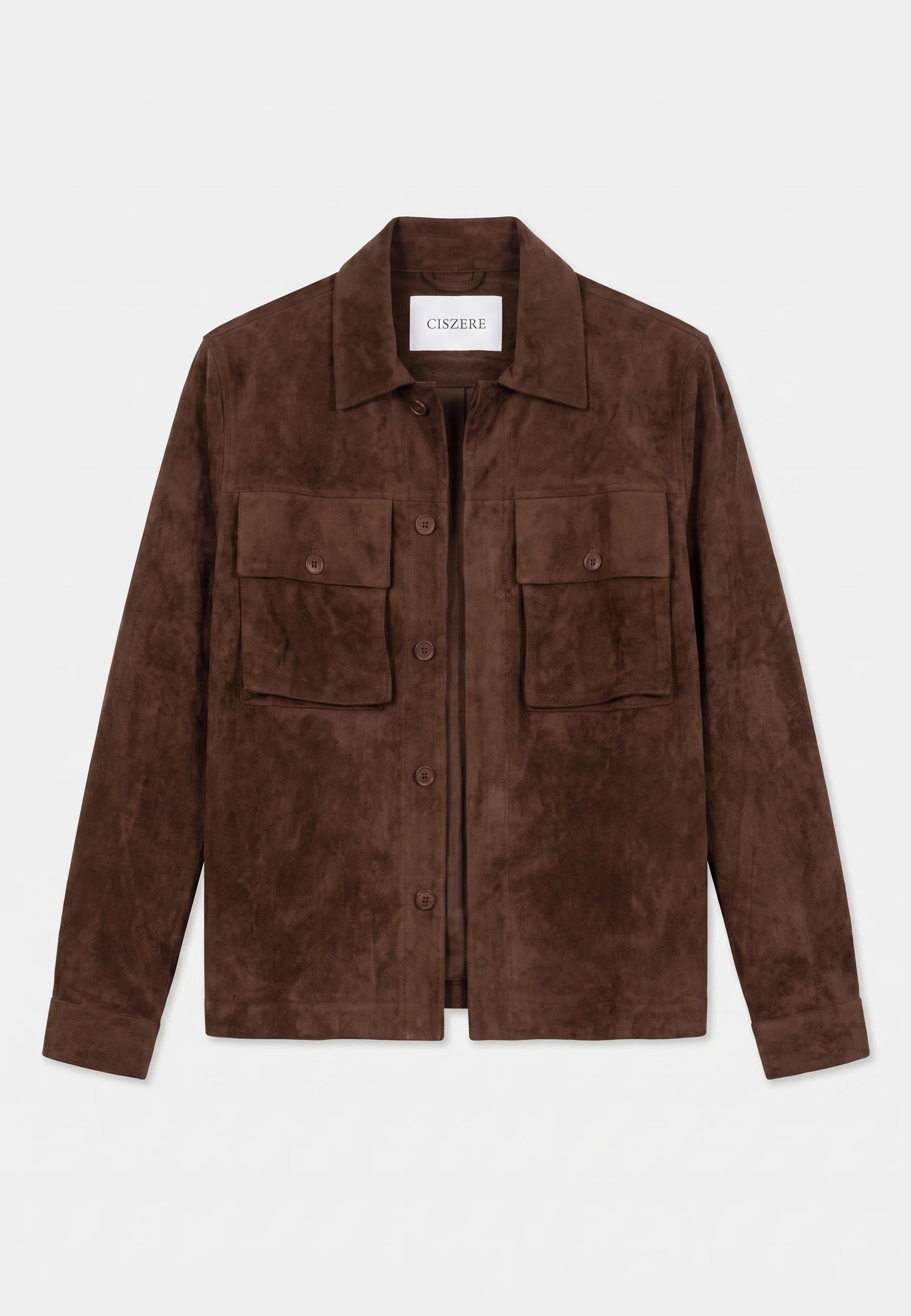 Nash vegan suede jacket - Java, flat lay