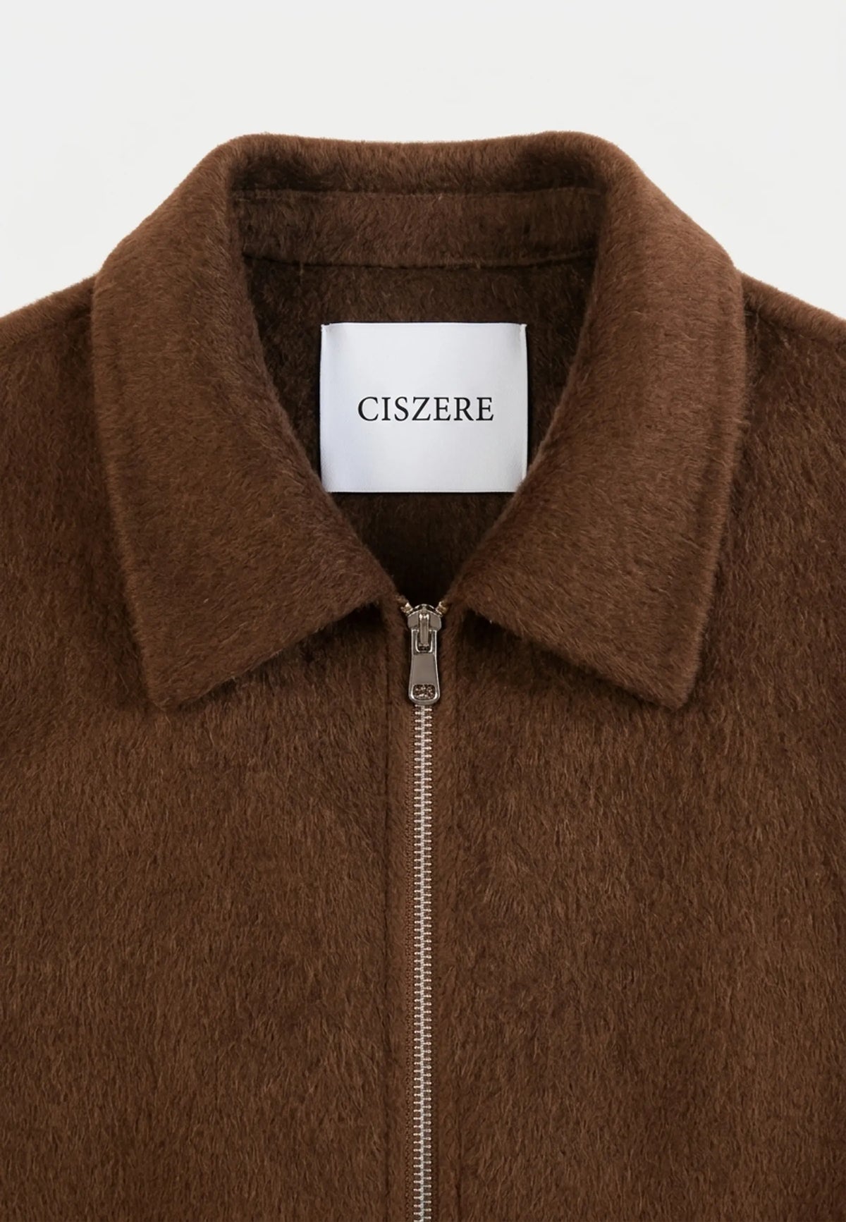 Quinn wool jacket - Brown, flat lay