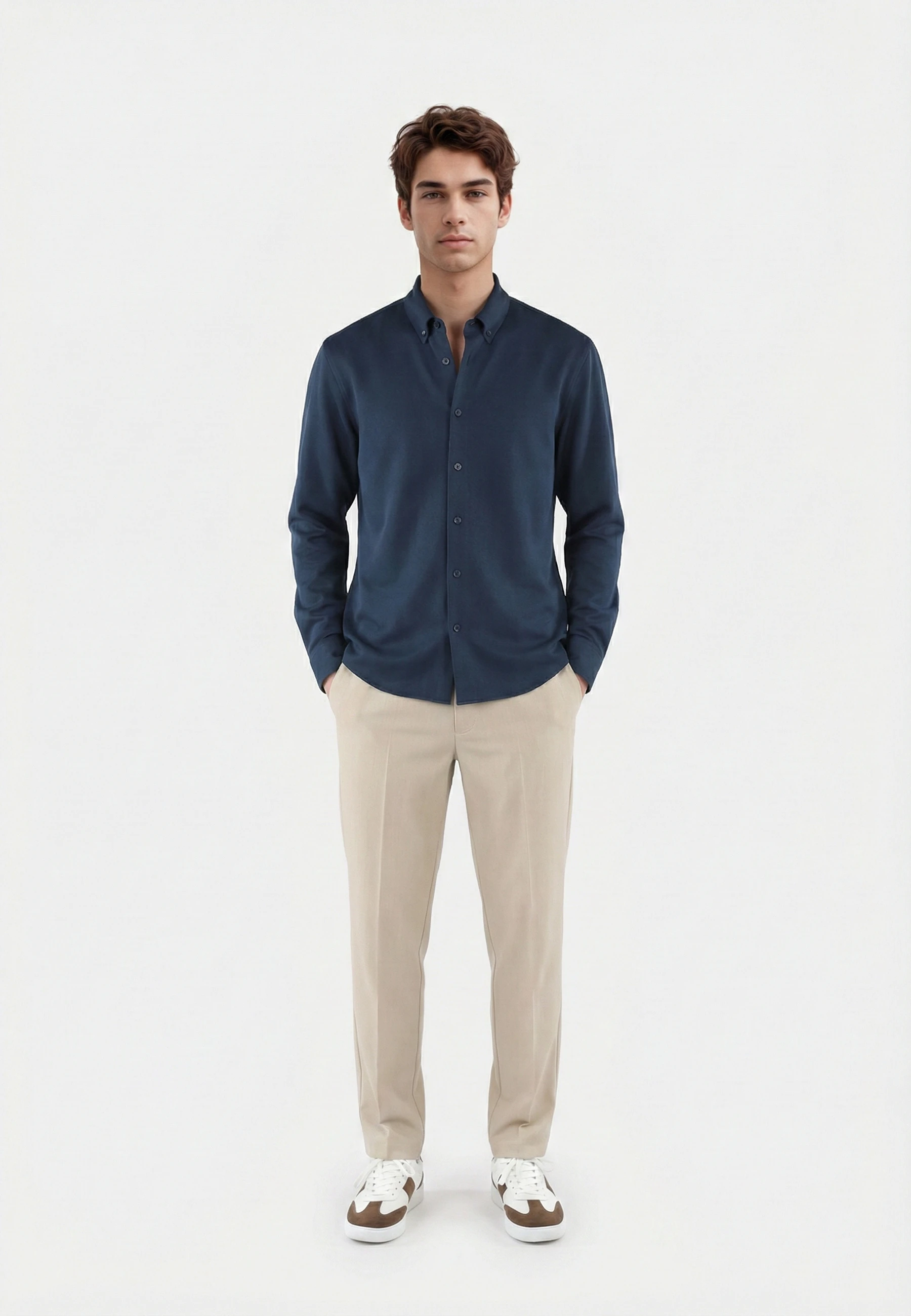 Redy viscose blend shirt - Blue