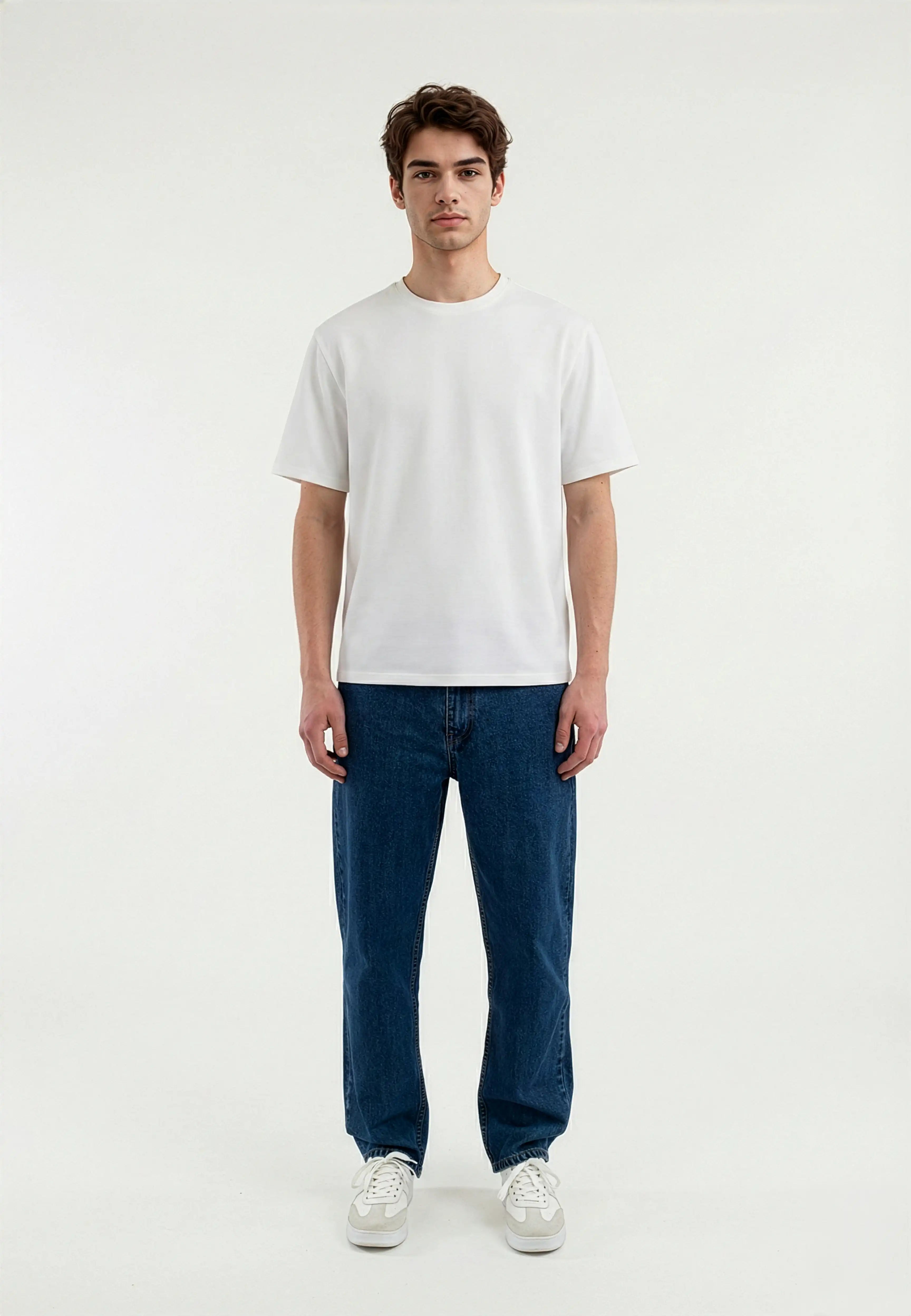 Riven viscose t-shirt - Off white