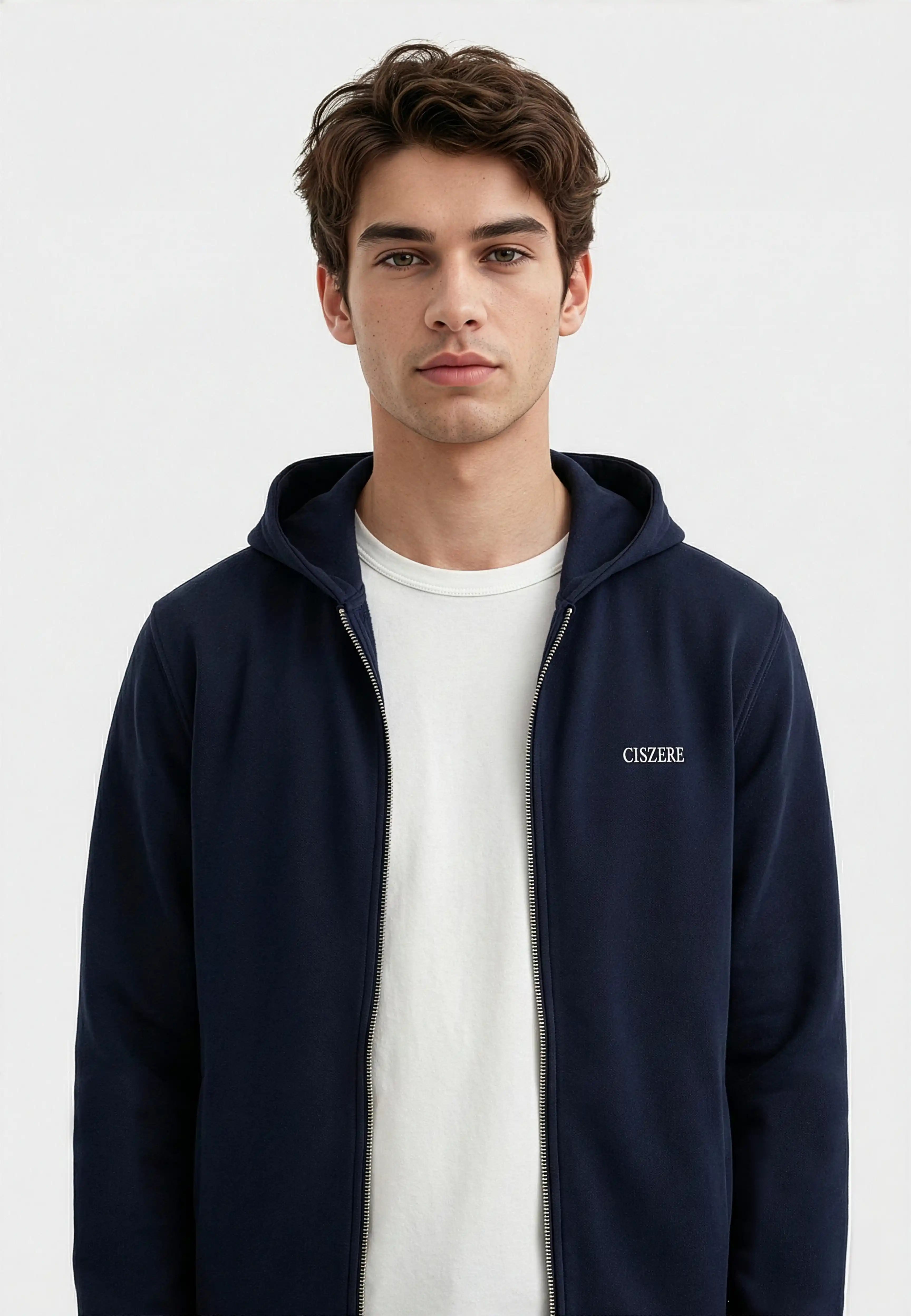Ryder full zip hoodie - Blue