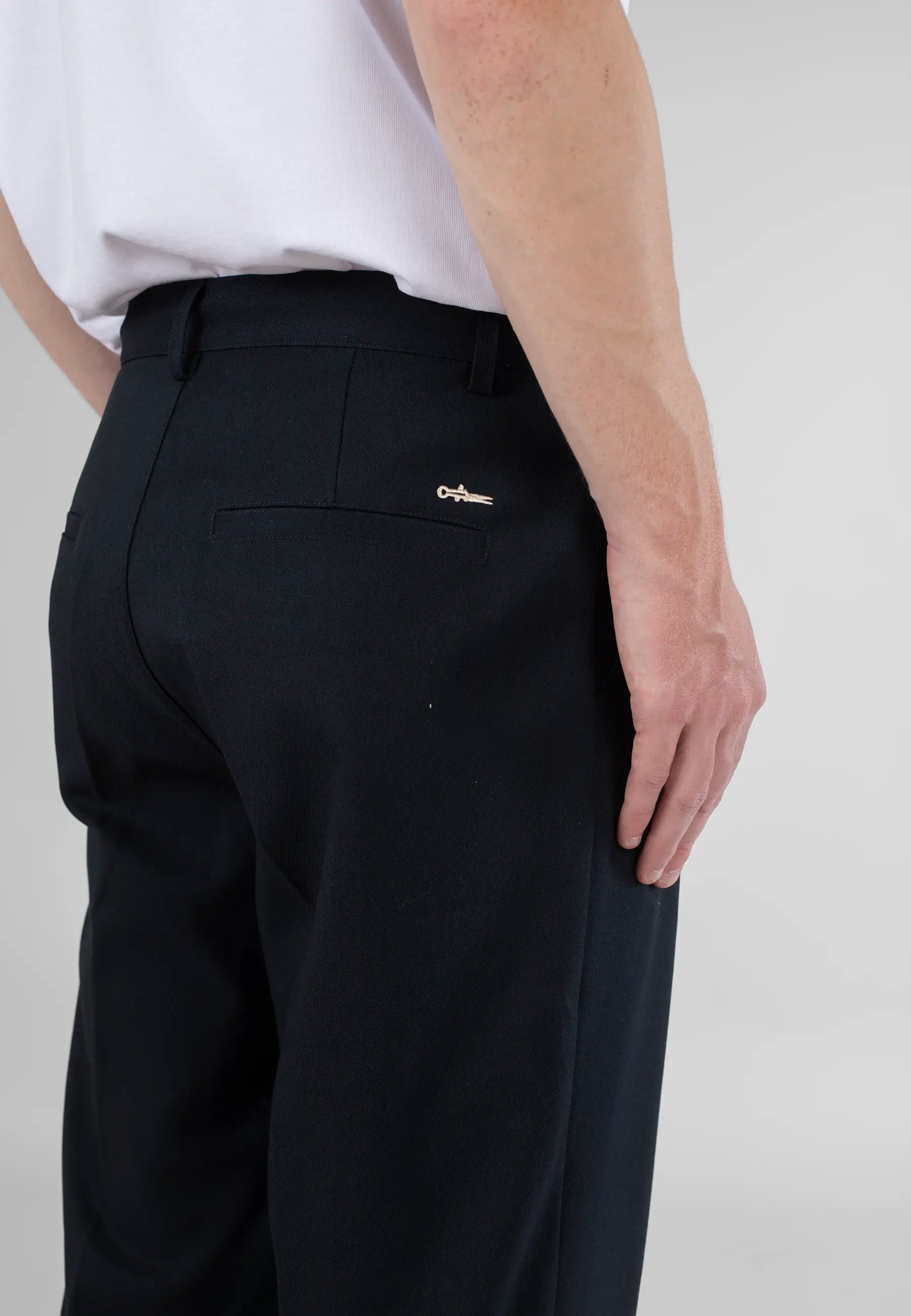 Landon heavy trousers - Navy