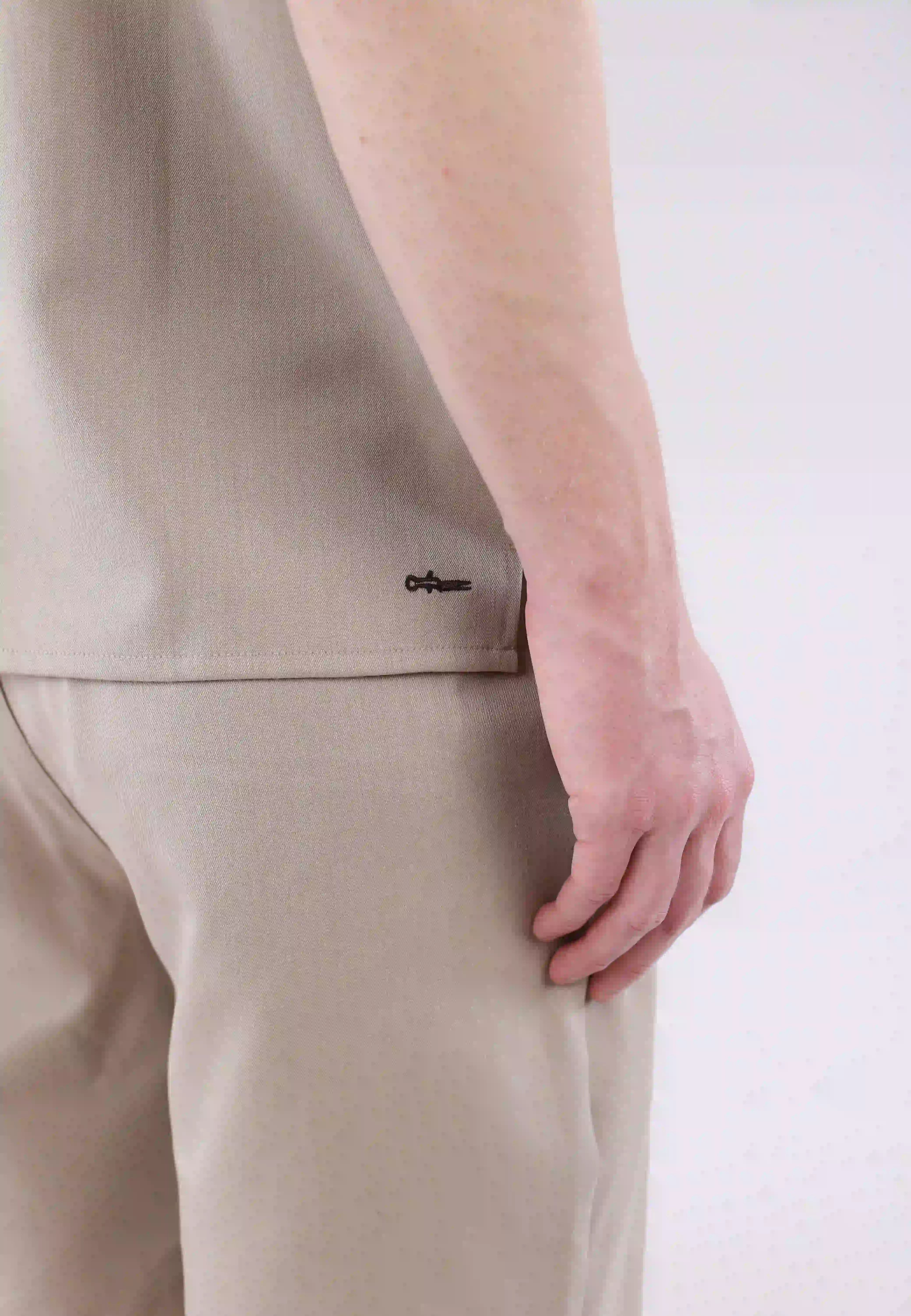 Vayo viscose shirt - Brown