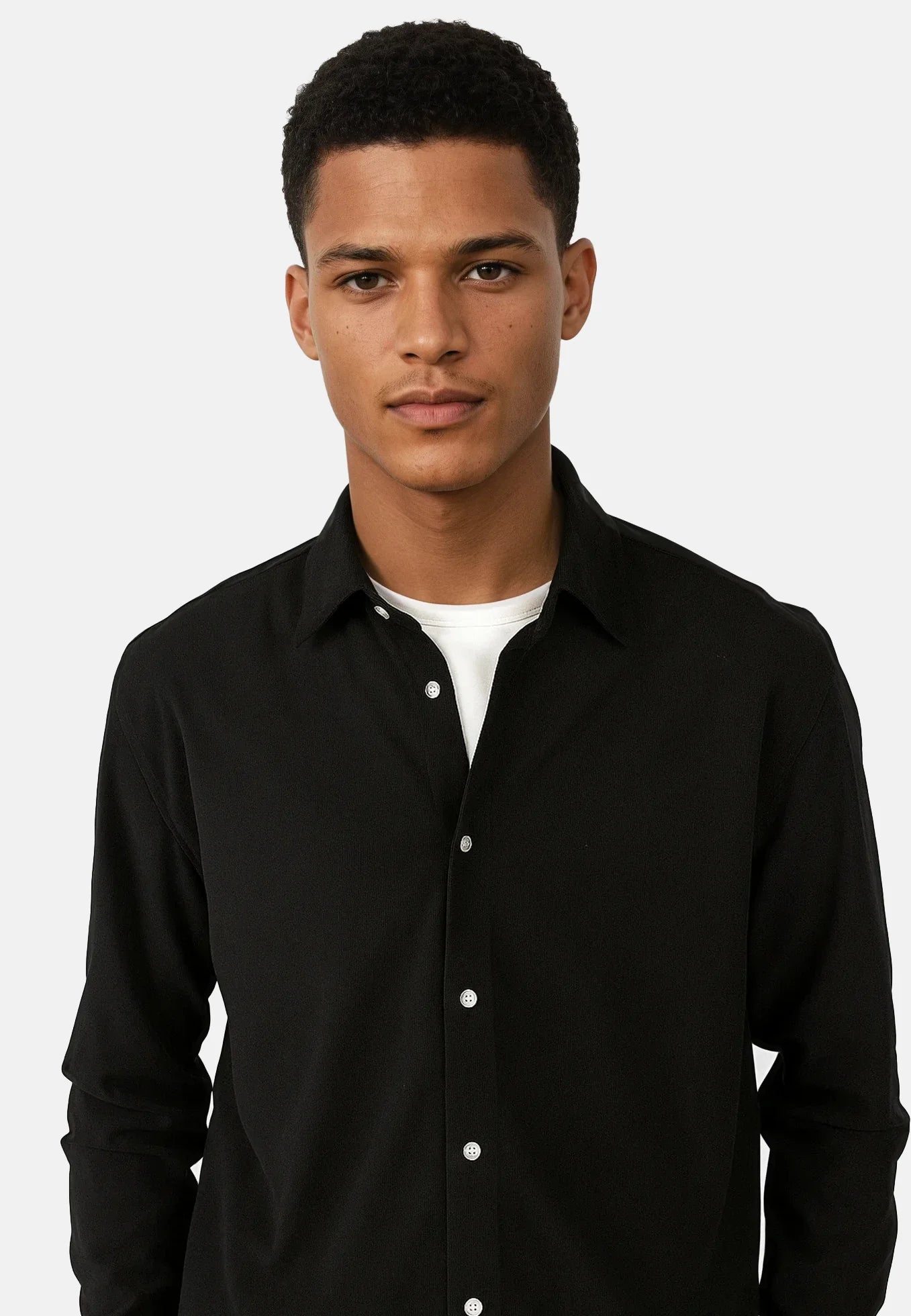 Walker cord shirt - Black