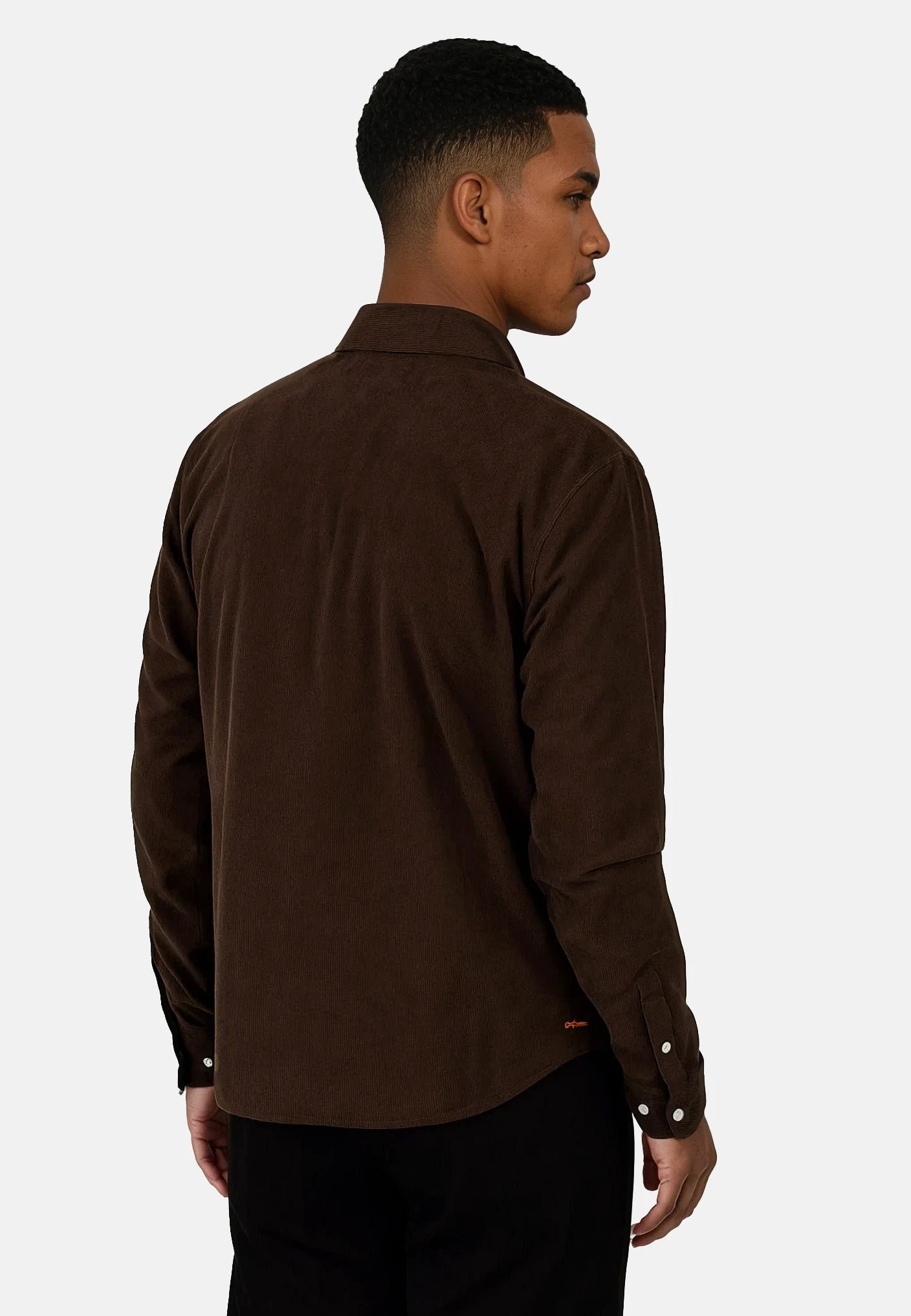 Walker cord shirt - Dark Brown