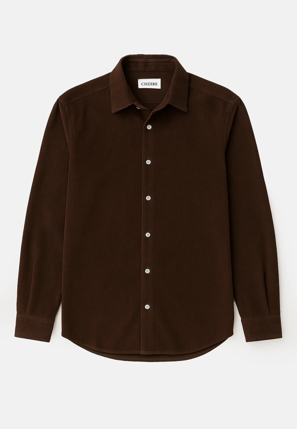 Walker cord shirt - Dark Brown